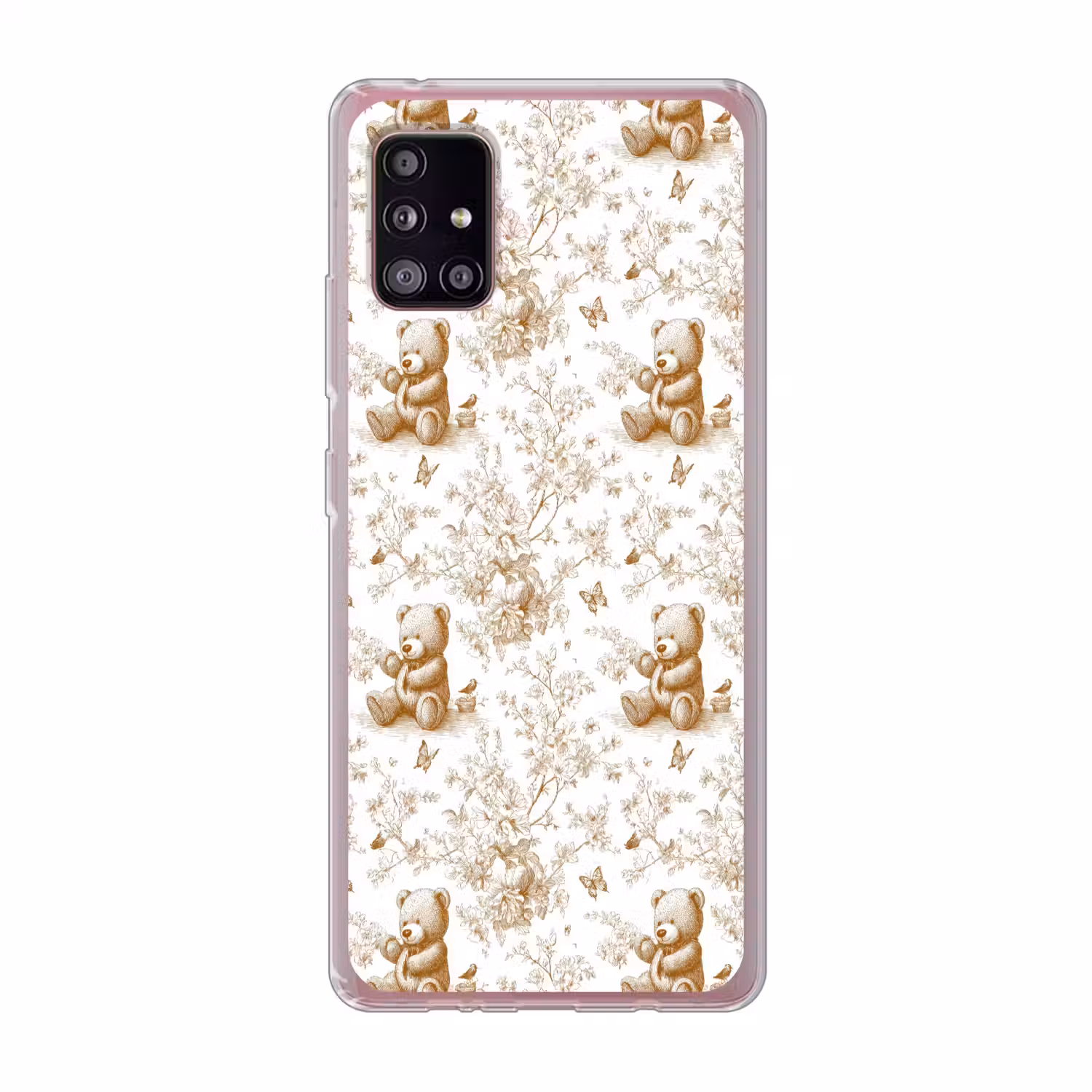 Beer - Tijdloos - Bruin Telefoonhoesje Samsung Galaxy A51 5G klein 373 -3d