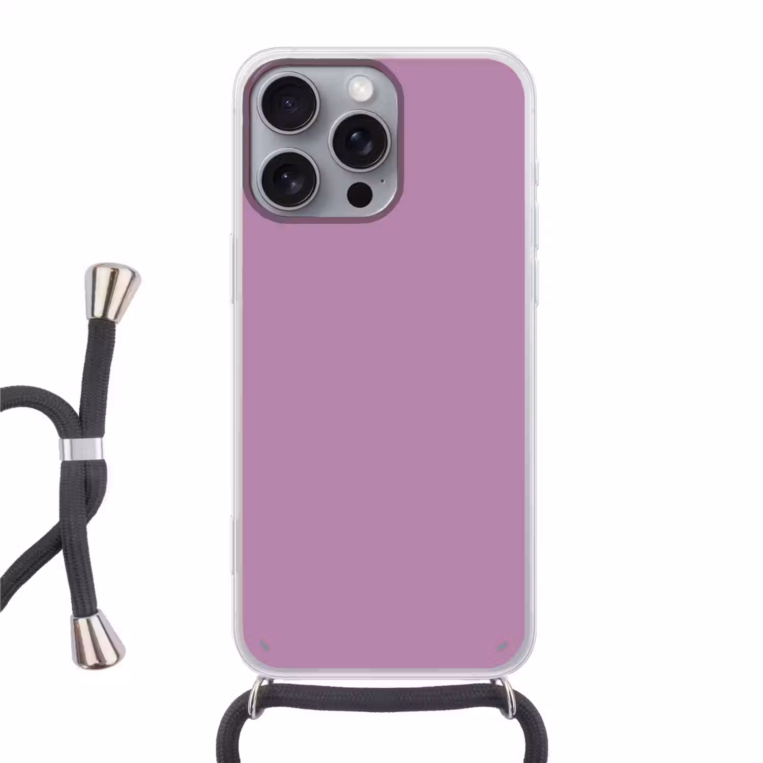 Antique - Orchid - Paars Hoesje iPhone 16 Pro Max met koord klein 804 -3d