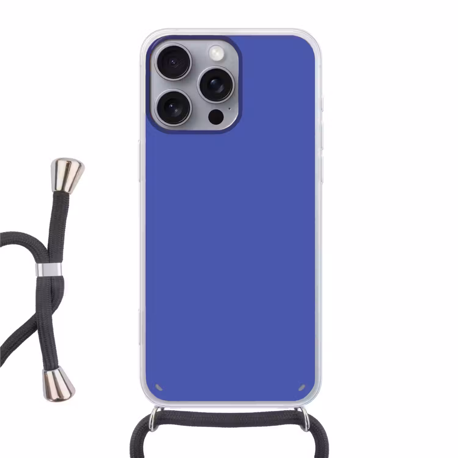 Chinese - Blue - Blauw Hoesje iPhone 16 Pro Max met koord klein 804 -3d