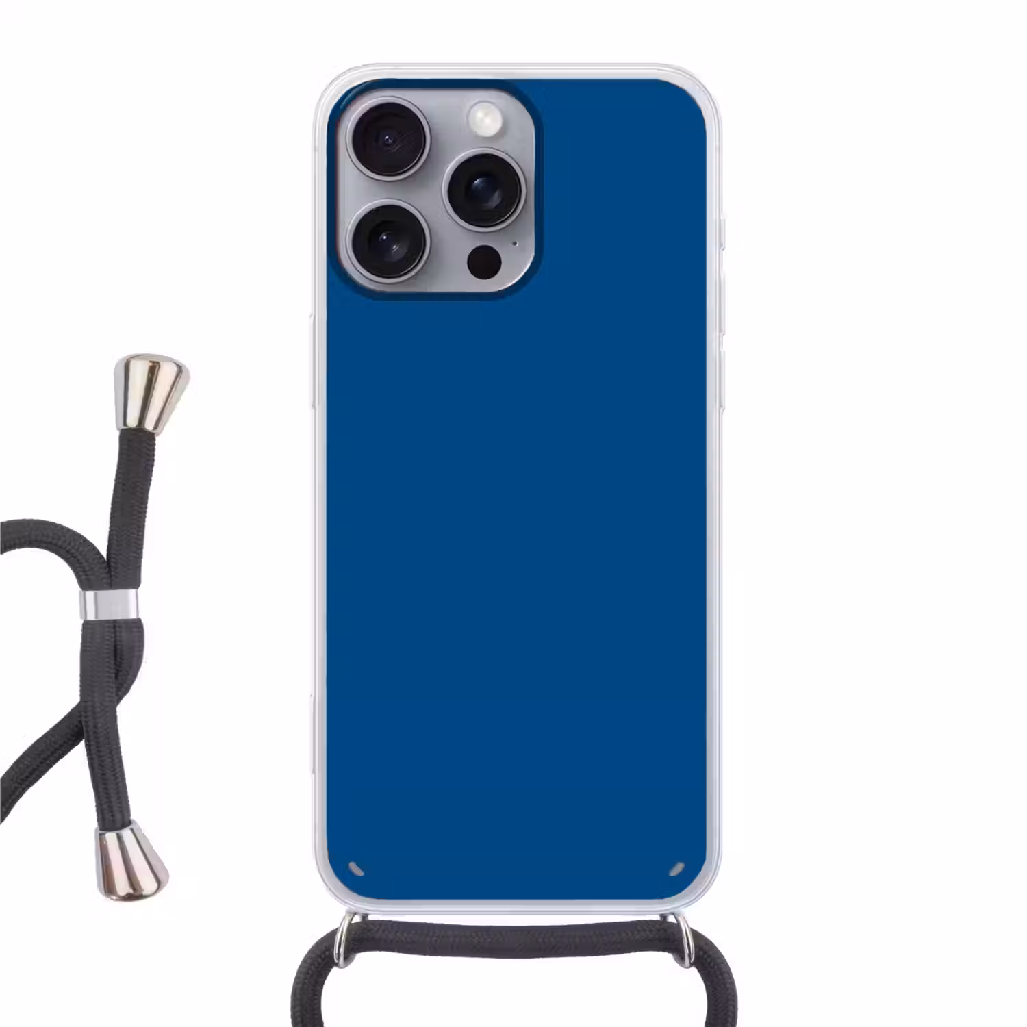 Free - Groove - Blauw Hoesje iPhone 16 Pro Max met koord klein 804 -3d
