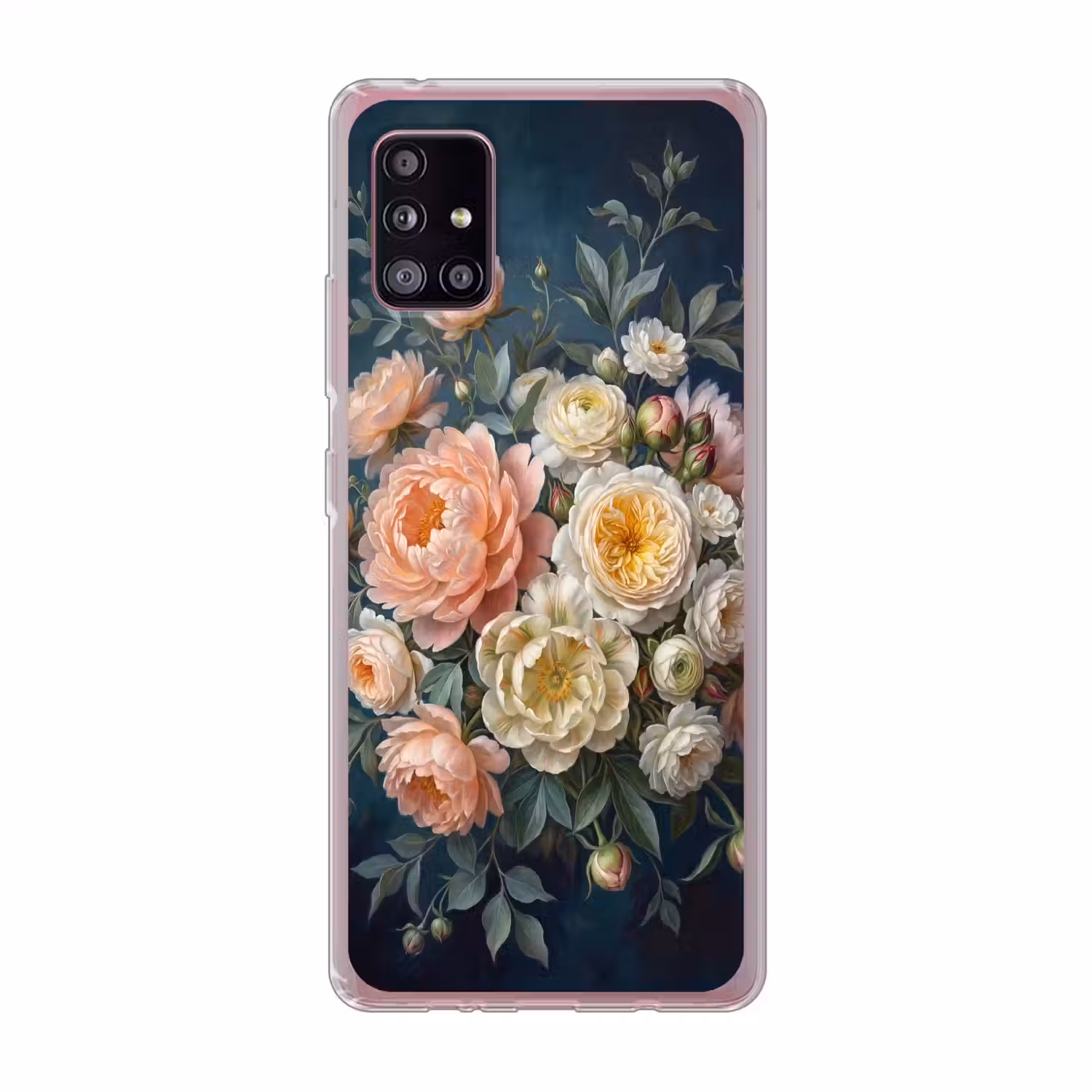 Bloemen - Boeket - Natuur - Klassiek - Kleurrijk Telefoonhoesje Samsung Galaxy A51 5G klein -3d