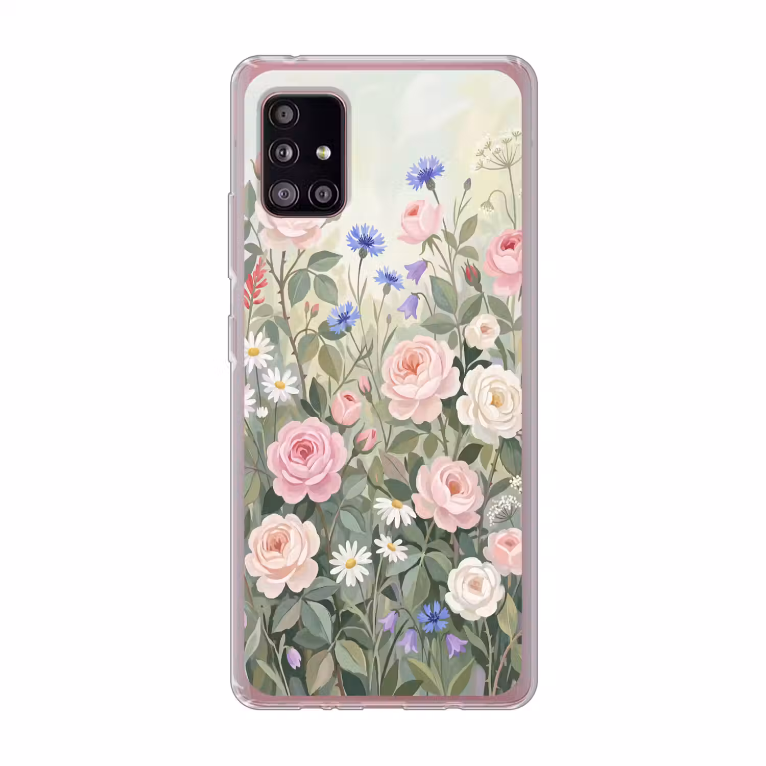 Bloemen - Tuin - Natuur - Kleurrijk Telefoonhoesje Samsung Galaxy A51 5G klein -3d