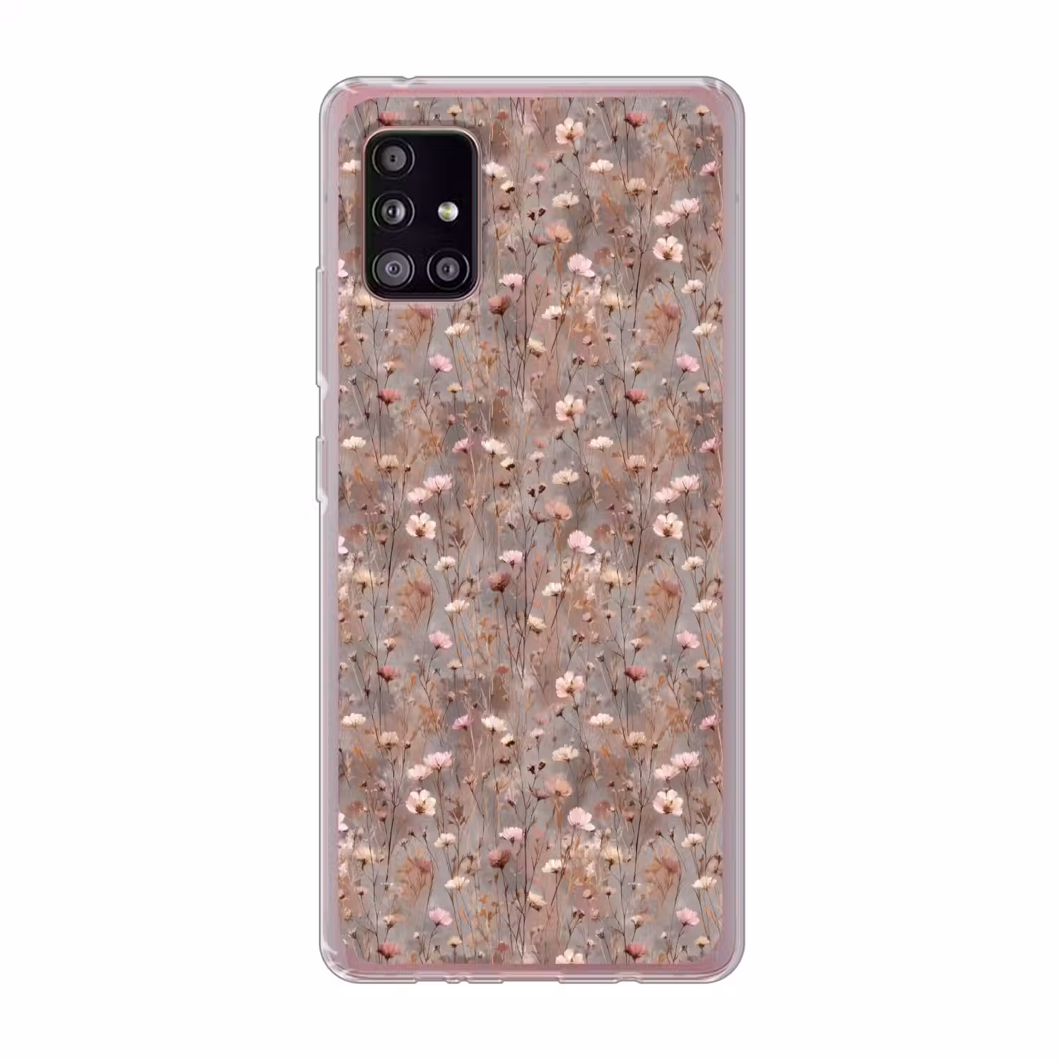 Bloemen - Wild - Pastel Telefoonhoesje Samsung Galaxy A51 5G klein 373 -3d