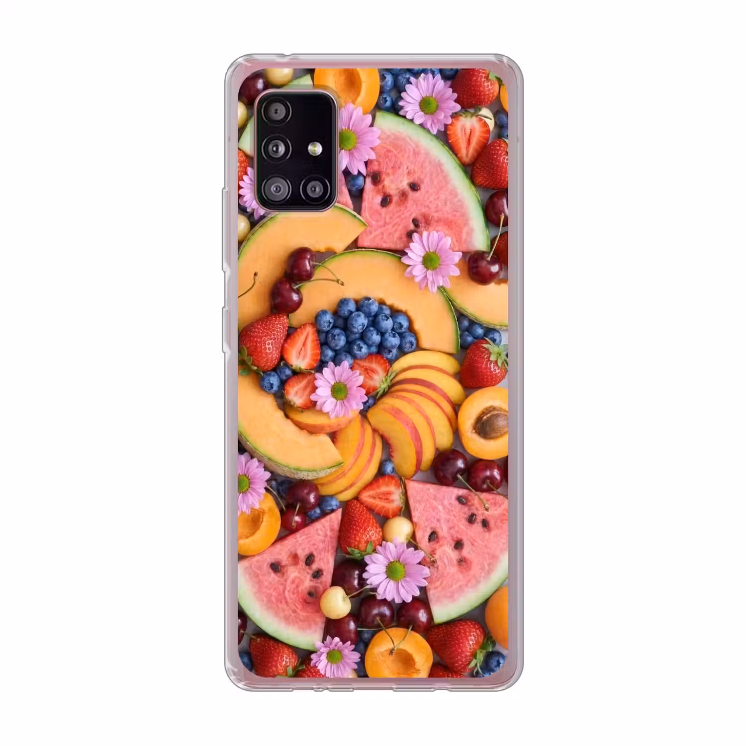 Eten - Fruit - Zomer - Kleurrijk Telefoonhoesje Samsung Galaxy A51 5G klein -3d