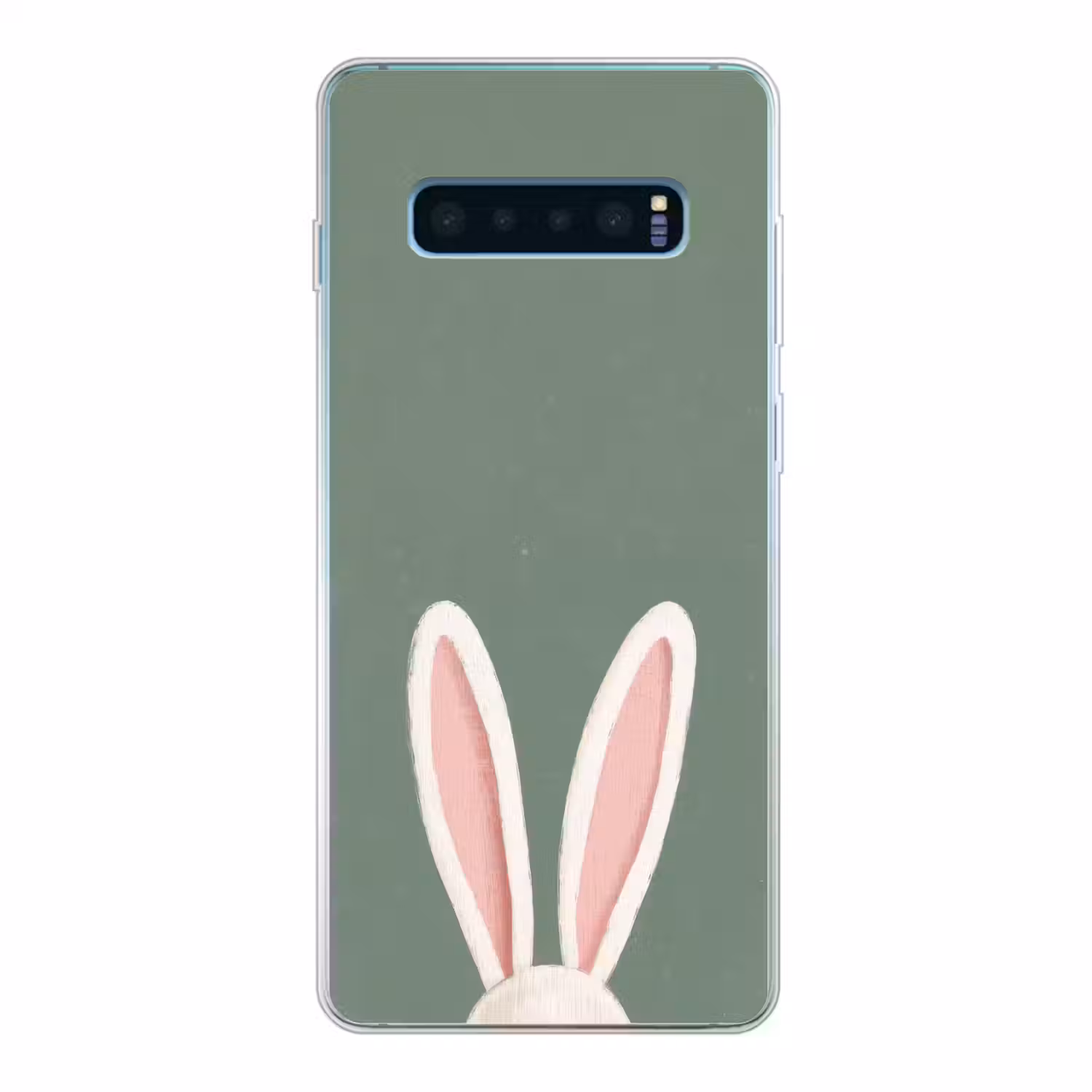 Hazen - Oren - Roze Telefoonhoesje Samsung Galaxy S10 Lite klein -3d