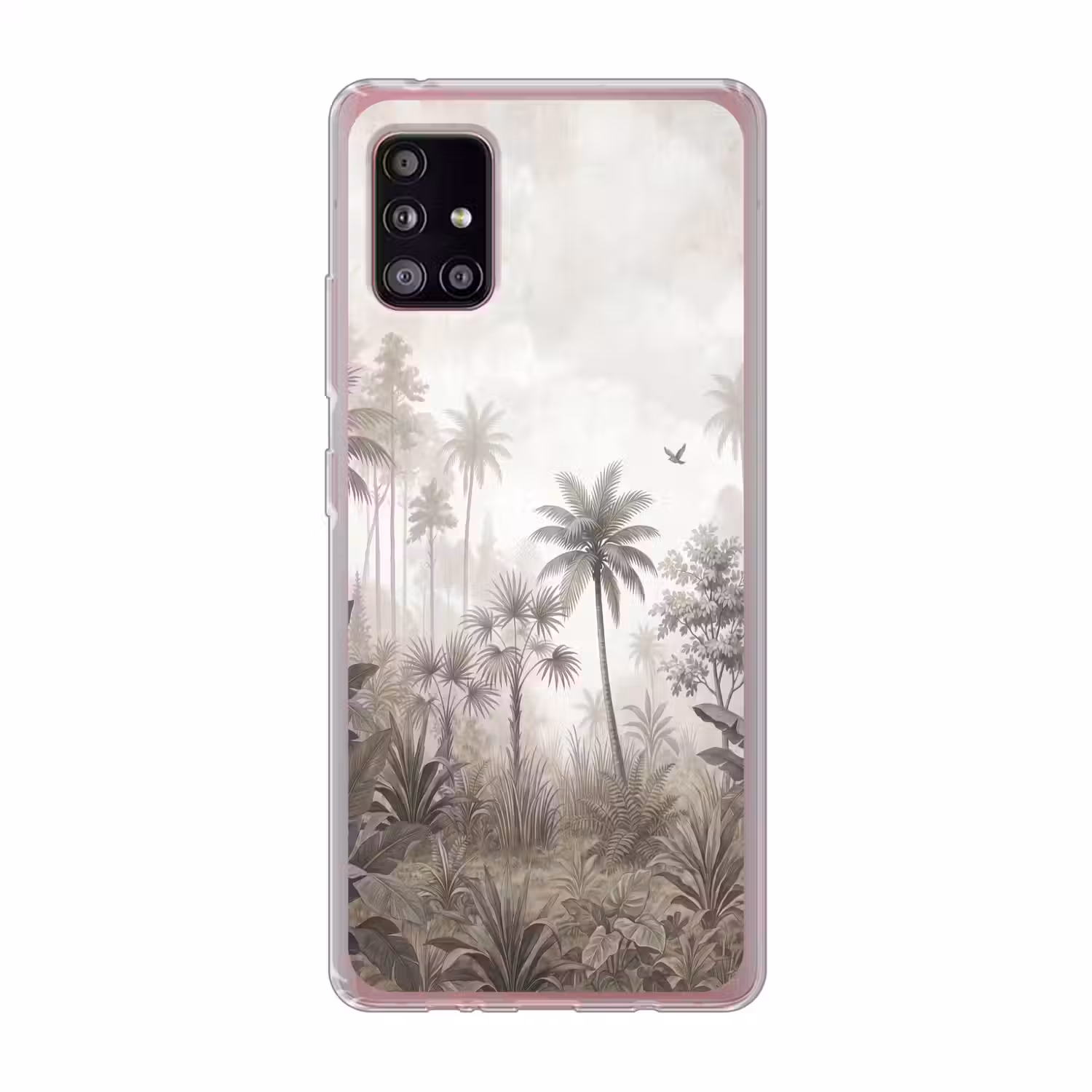 Jungle - Palmbomen - Natuur Telefoonhoesje Samsung Galaxy A51 5G klein -3d