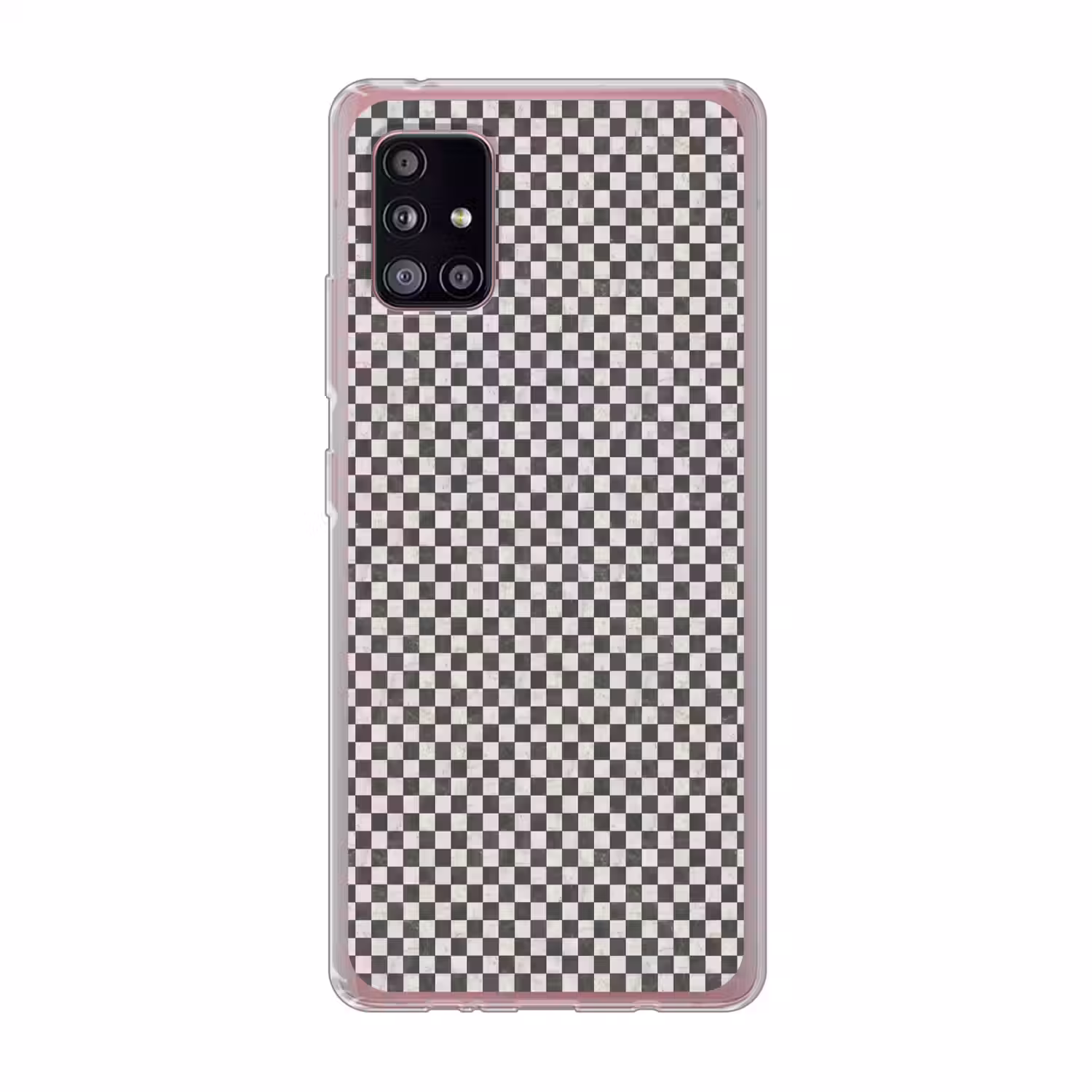 Marmer - Patroon - Grijs Telefoonhoesje Samsung Galaxy A51 5G klein 373 -3d