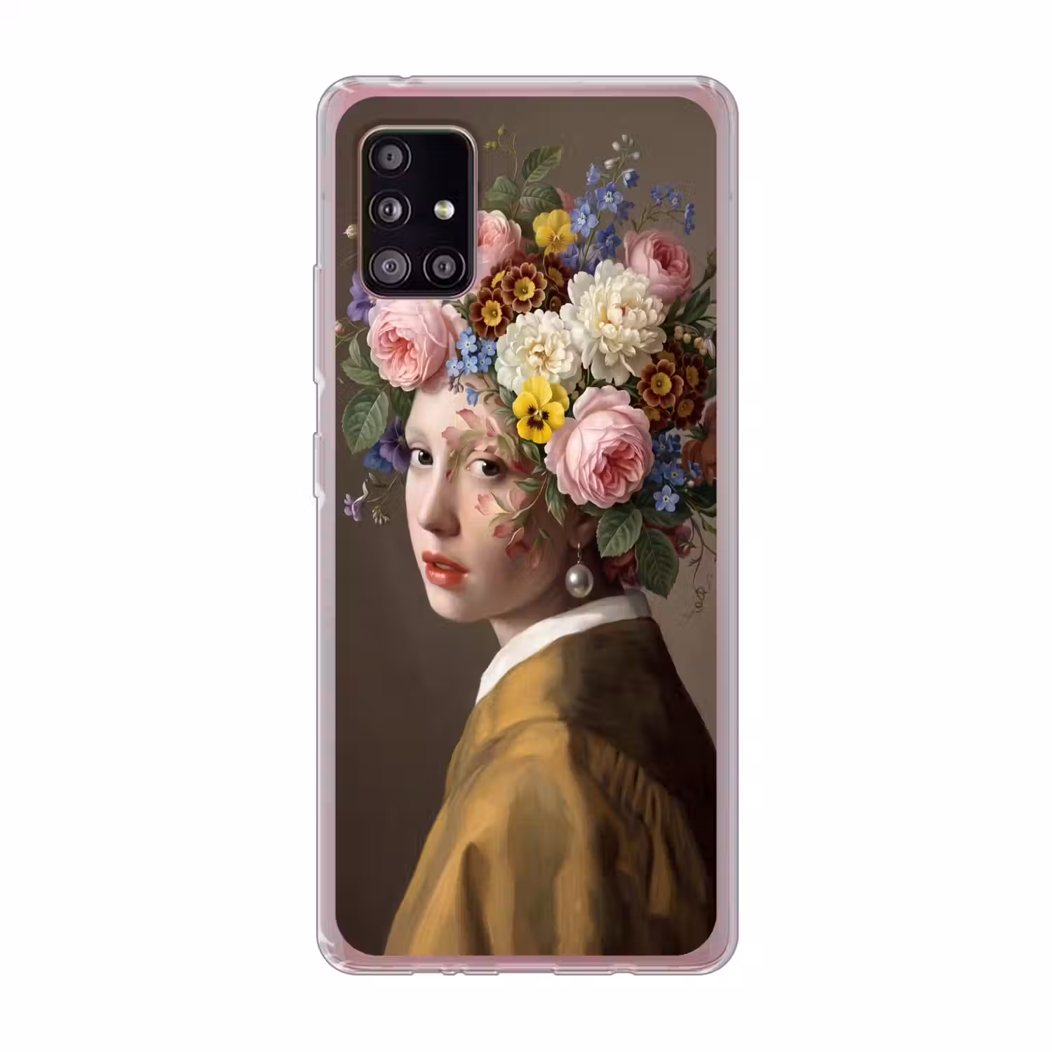 Meesterwerk - Modern - Kleurrijk Telefoonhoesje Samsung Galaxy A51 5G klein -3d