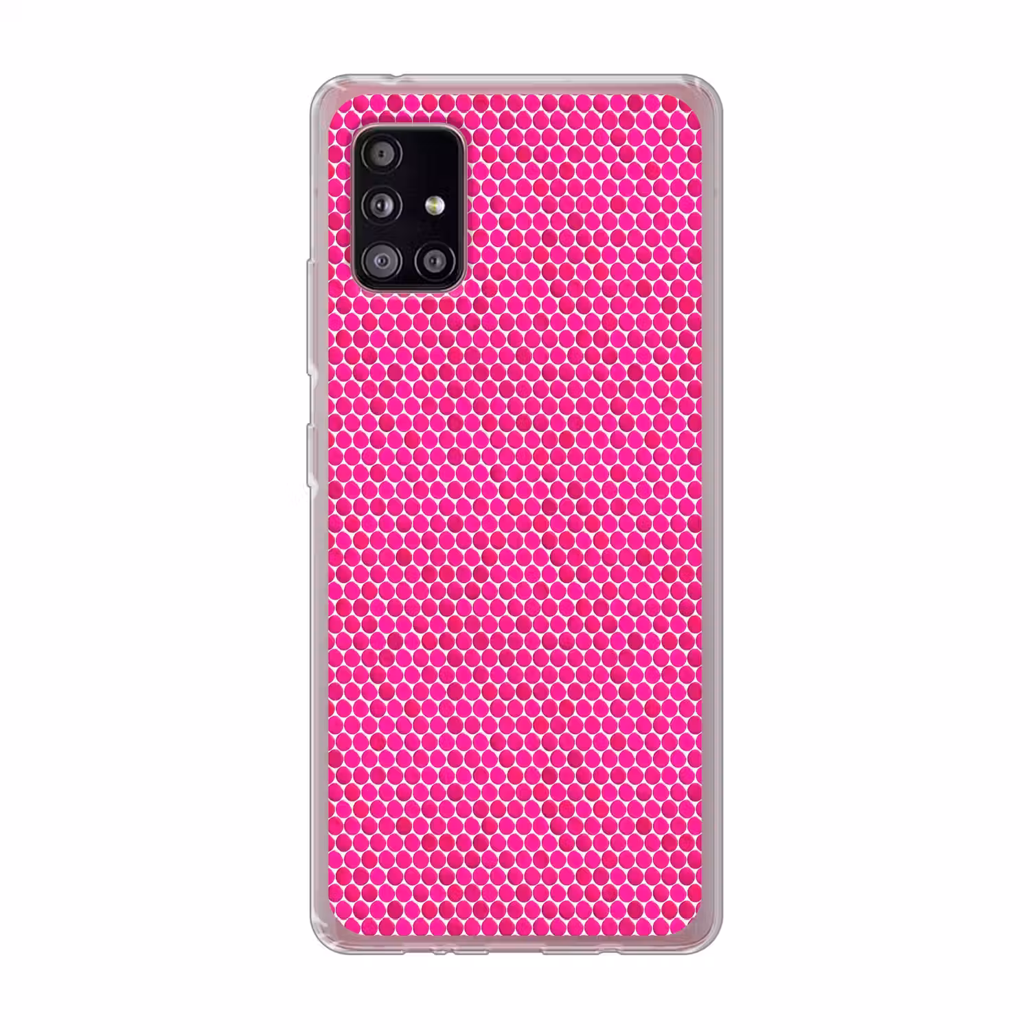 Penny - Mozaïek - Felroze Telefoonhoesje Samsung Galaxy A51 5G klein 373 -3d