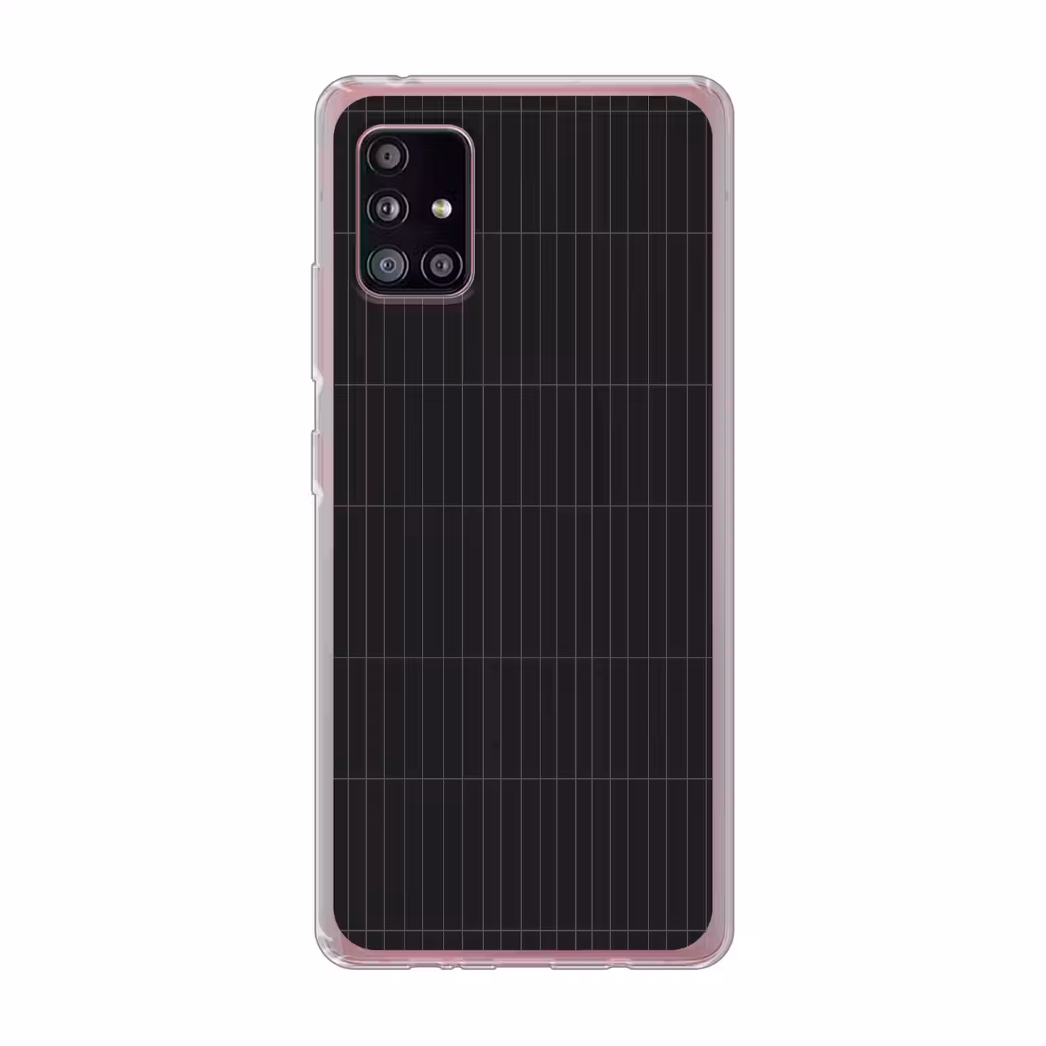 Verticaal - Wandtegel - Mat - Zwart Telefoonhoesje Samsung Galaxy A51 5G klein 373 -3d