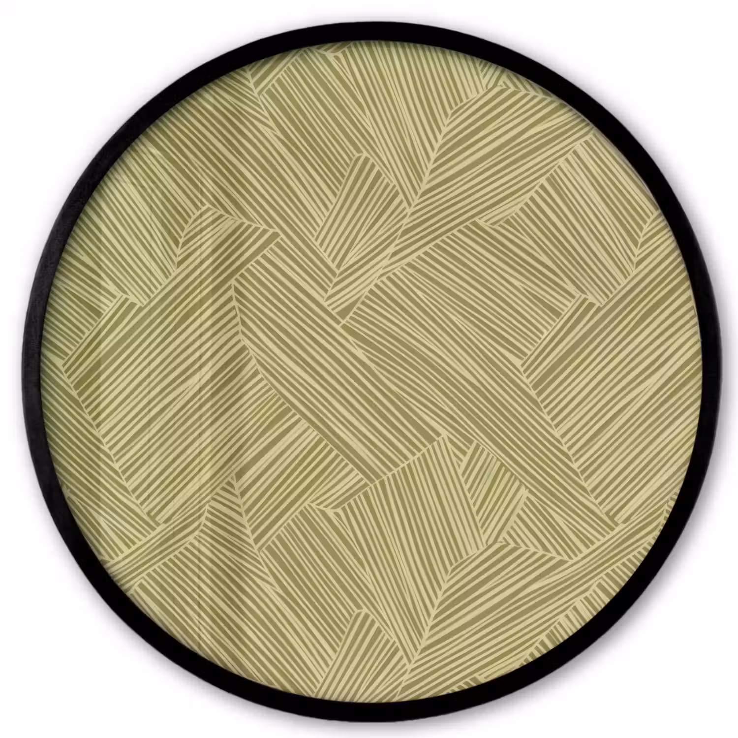 Abstract - Modern - Groen Fotolijst rond zonder passe partout klein 856 -3d