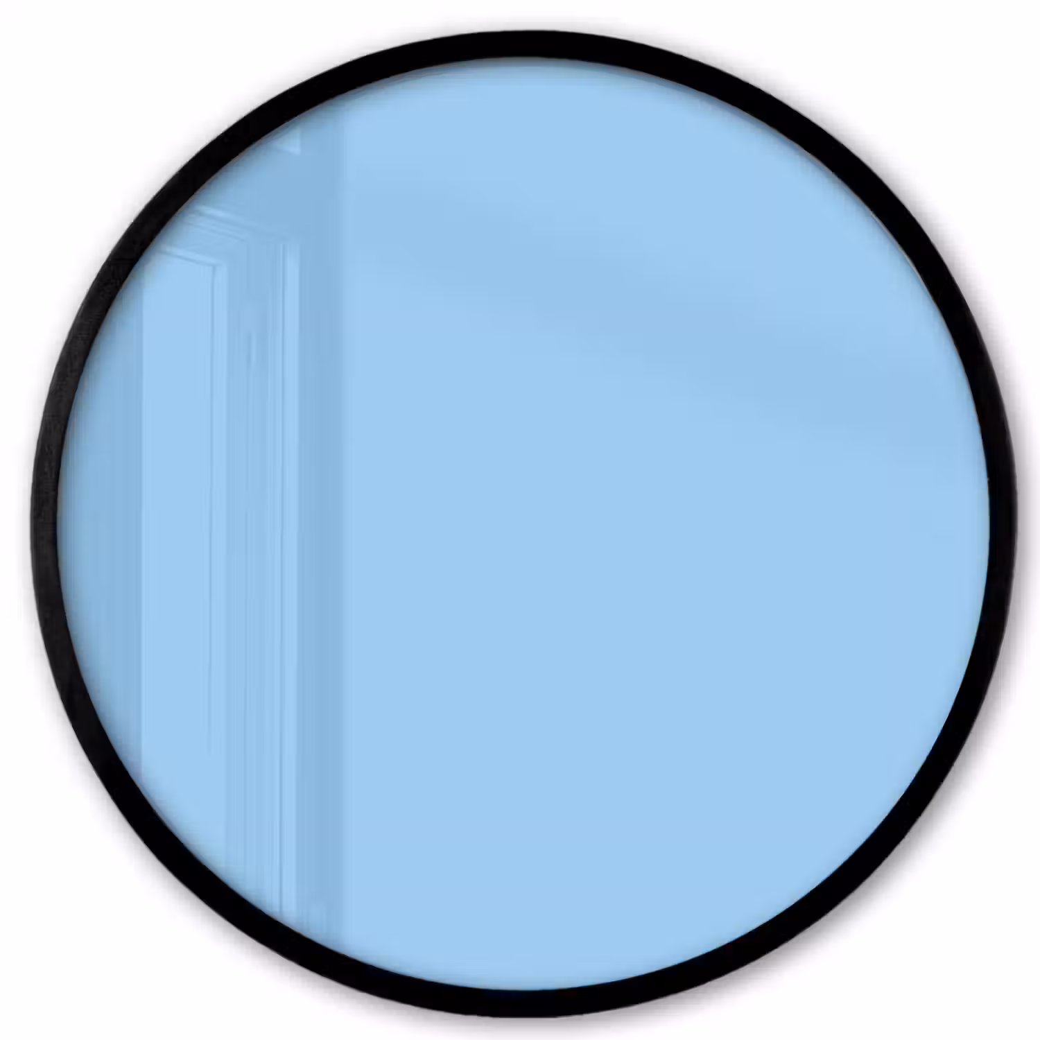 Baby - Blue - Blauw Fotolijst rond zonder passe partout klein 856 -3d