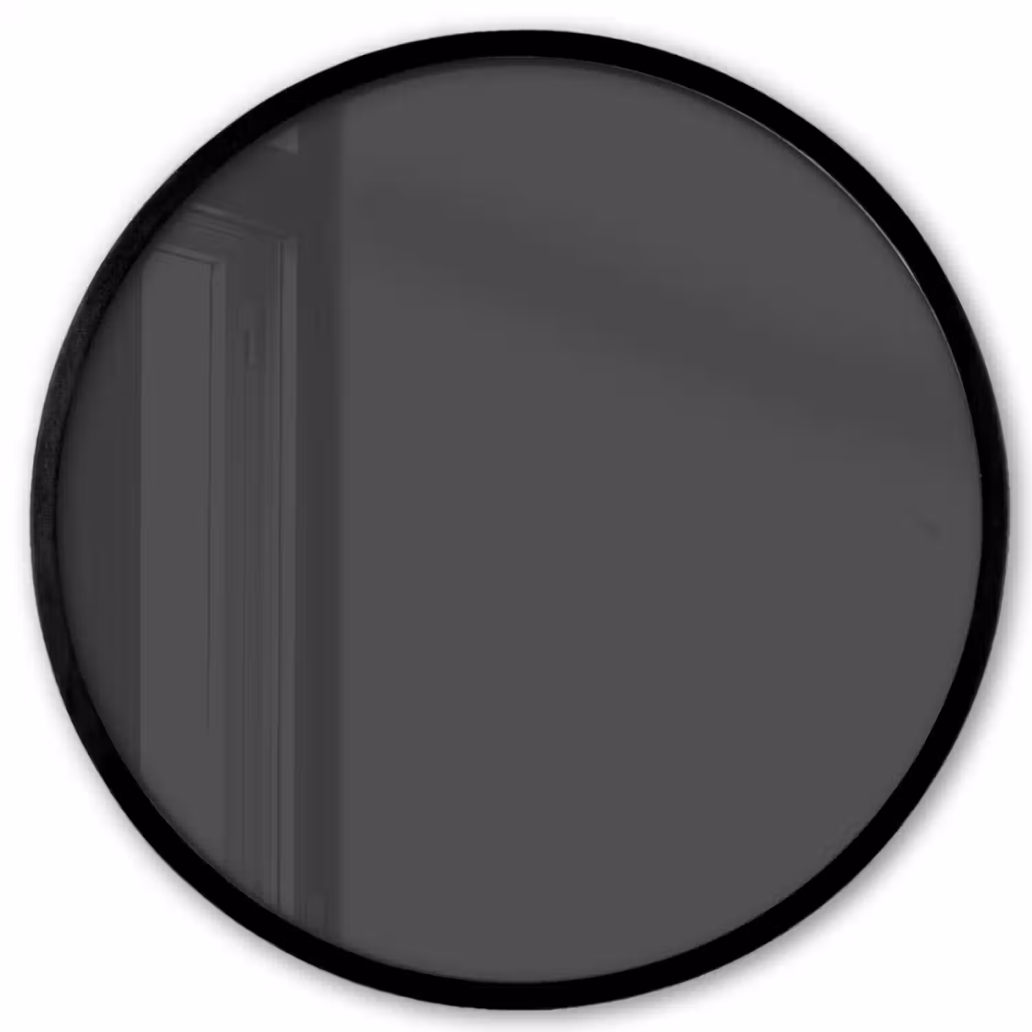 Charcoal - Grijs- Grey Fotolijst rond zonder passe partout klein 856 -3d