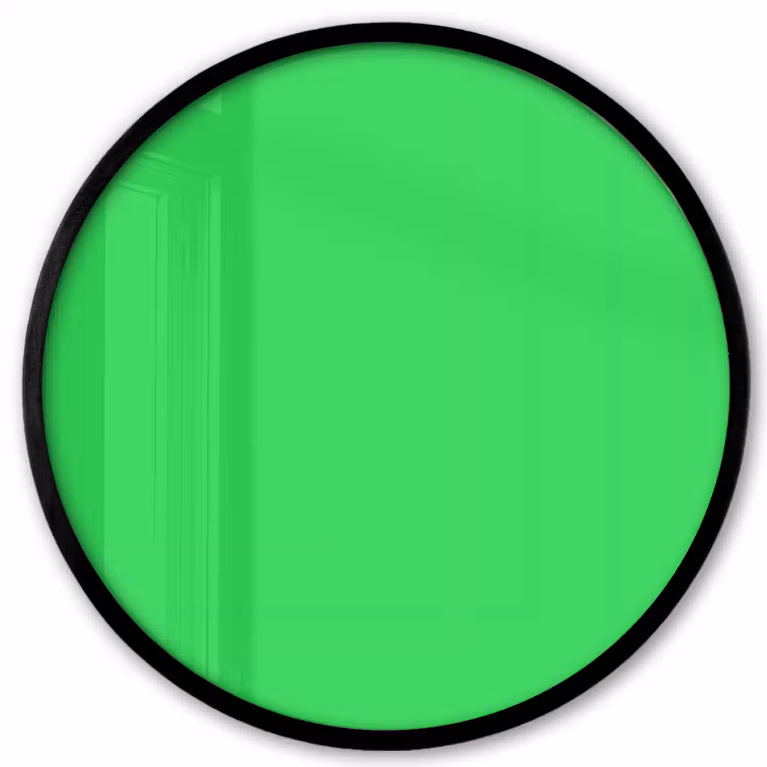 Mint - Green - Groen Fotolijst rond zonder passe partout klein 856 -3d