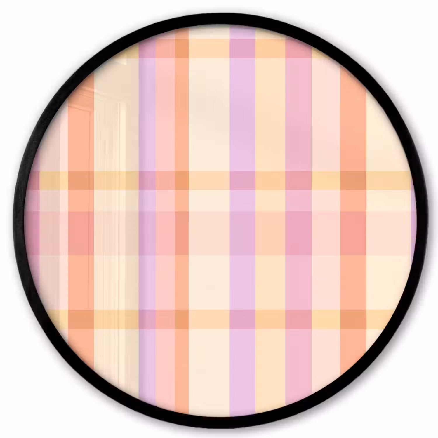 Pastel - uitpatroon - Geometrisch Fotolijst rond zonder passe partout klein 856 -3d