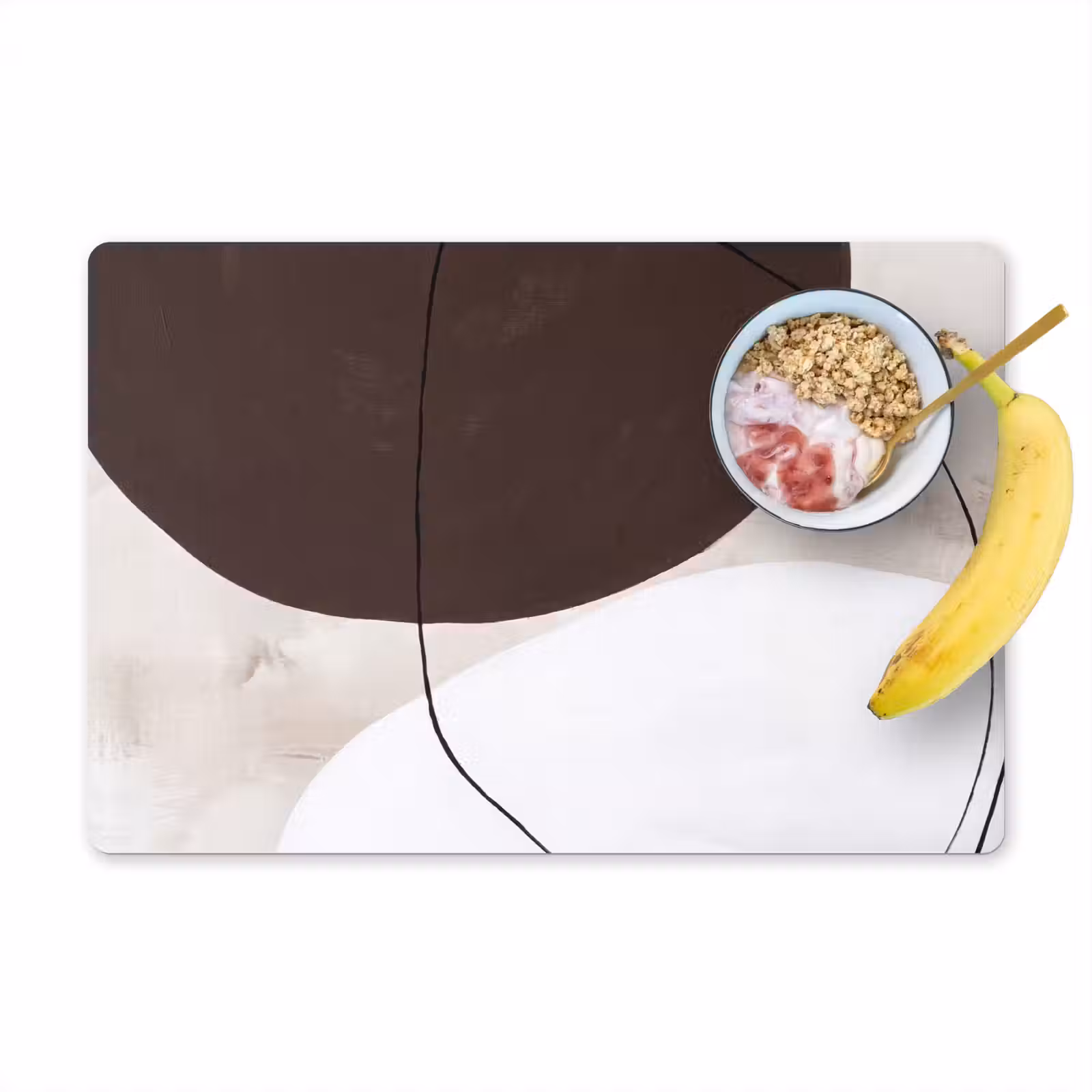Placemat - 6 pieces - Abstract - Forms - Modern - Abstract - Vormen - Modern Placemat vinyl groot
