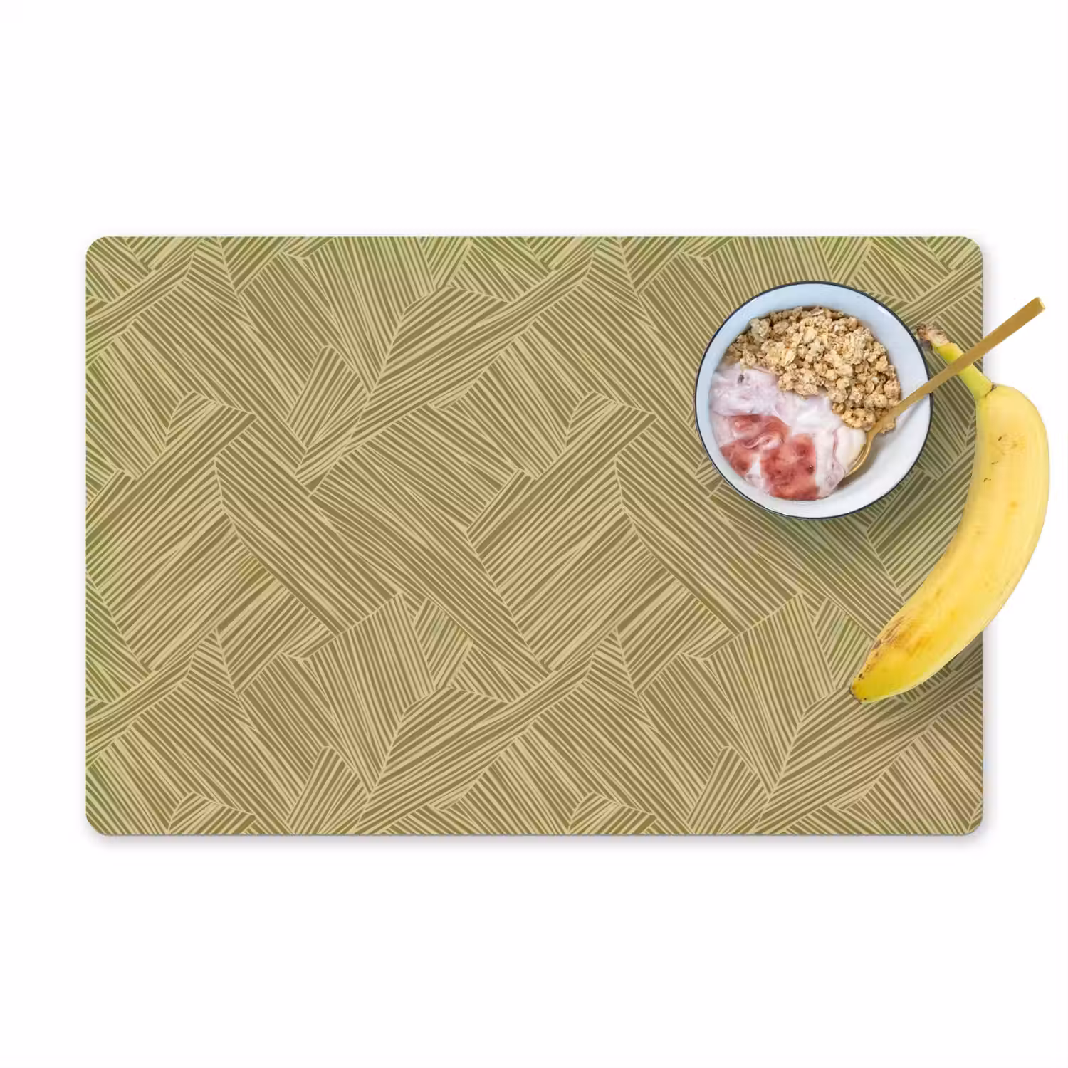 Abstract - Modern - Groen Placemat vinyl groot 368 -zzzproduct_Kitchenyeah-website