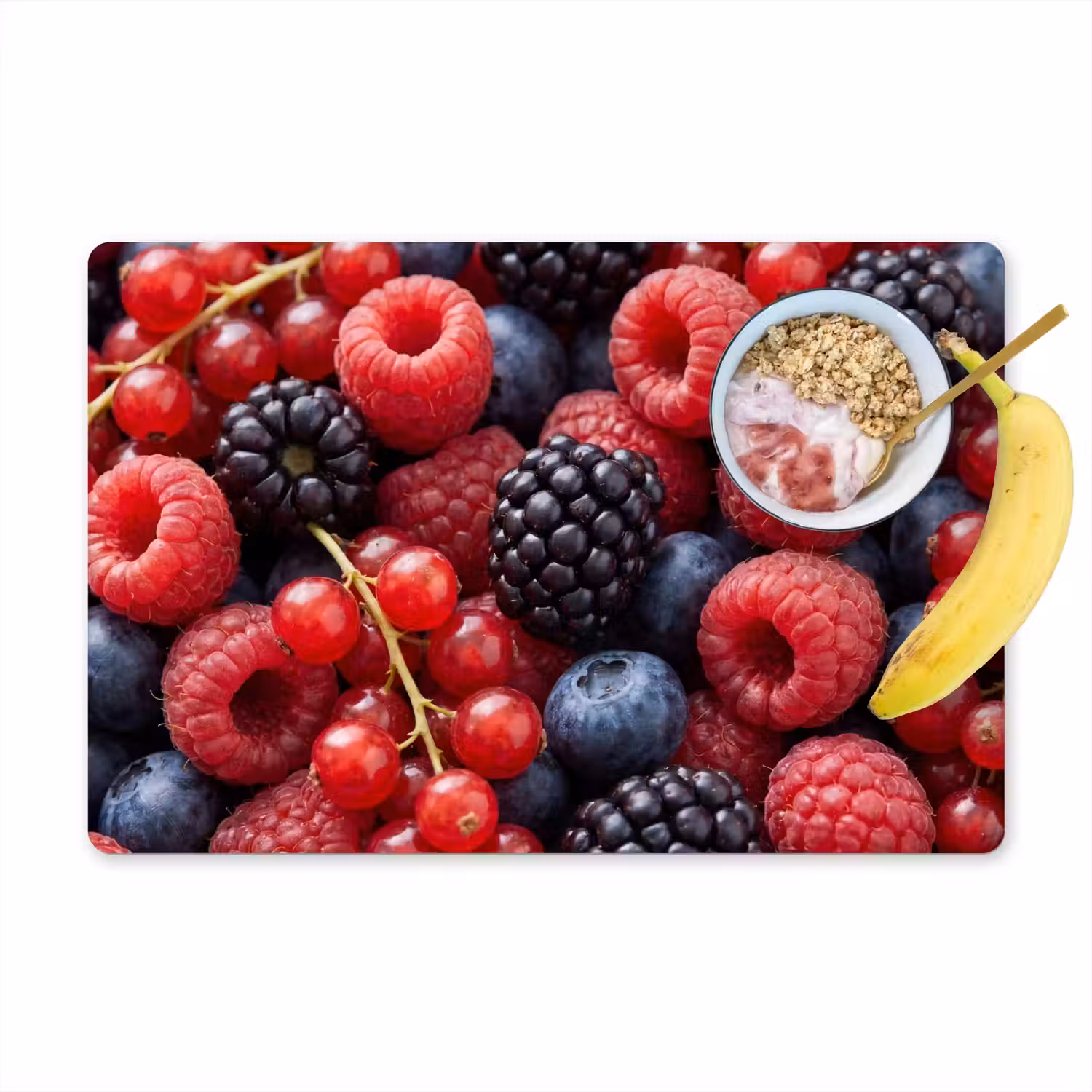 Bessen - Mix - Vers - Eten - Kleurrijk Placemat vinyl groot -zzzproduct_Kitchenyeah-website