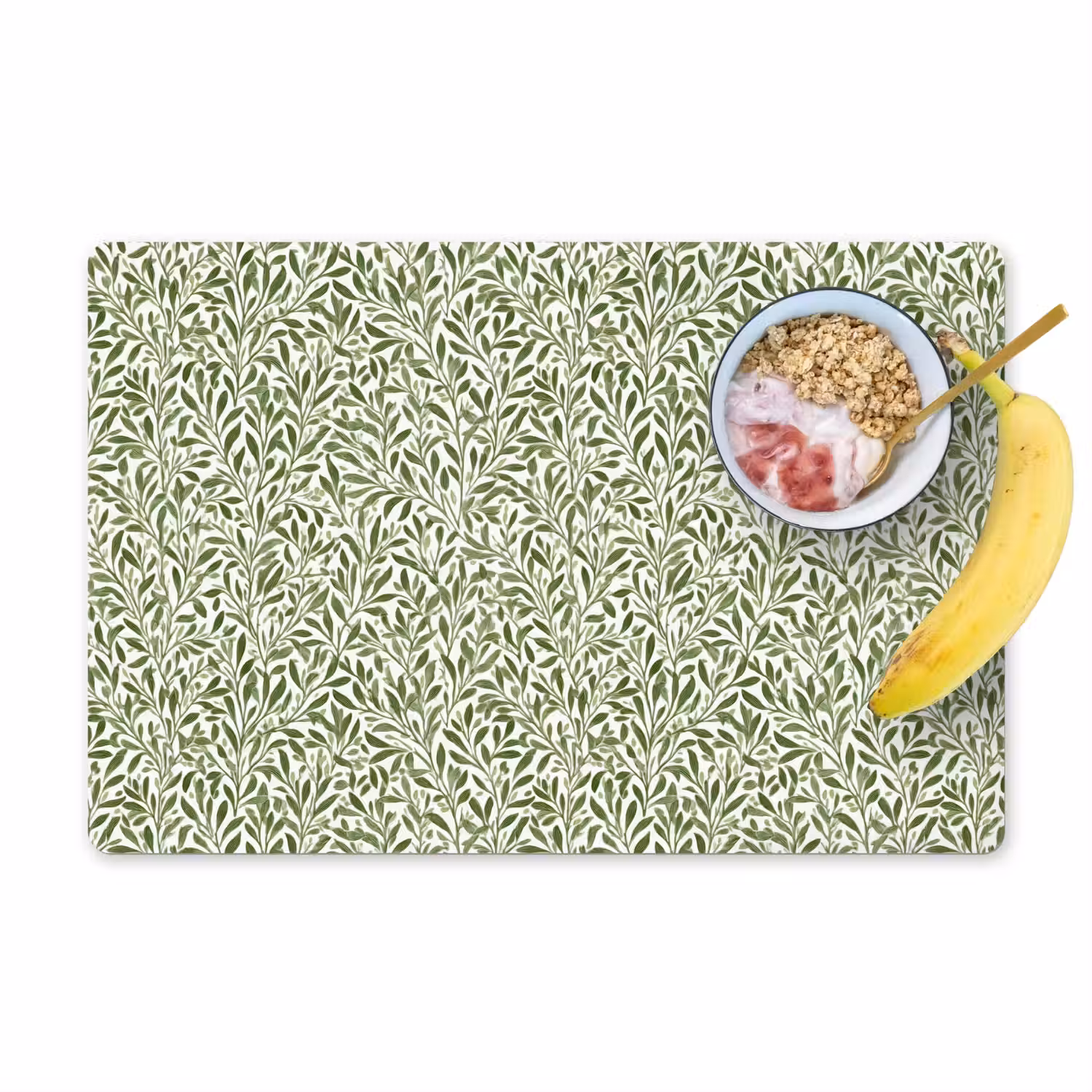 Botanisch - Takken - Groen Placemat vinyl groot 368 -zzzproduct_Kitchenyeah-website