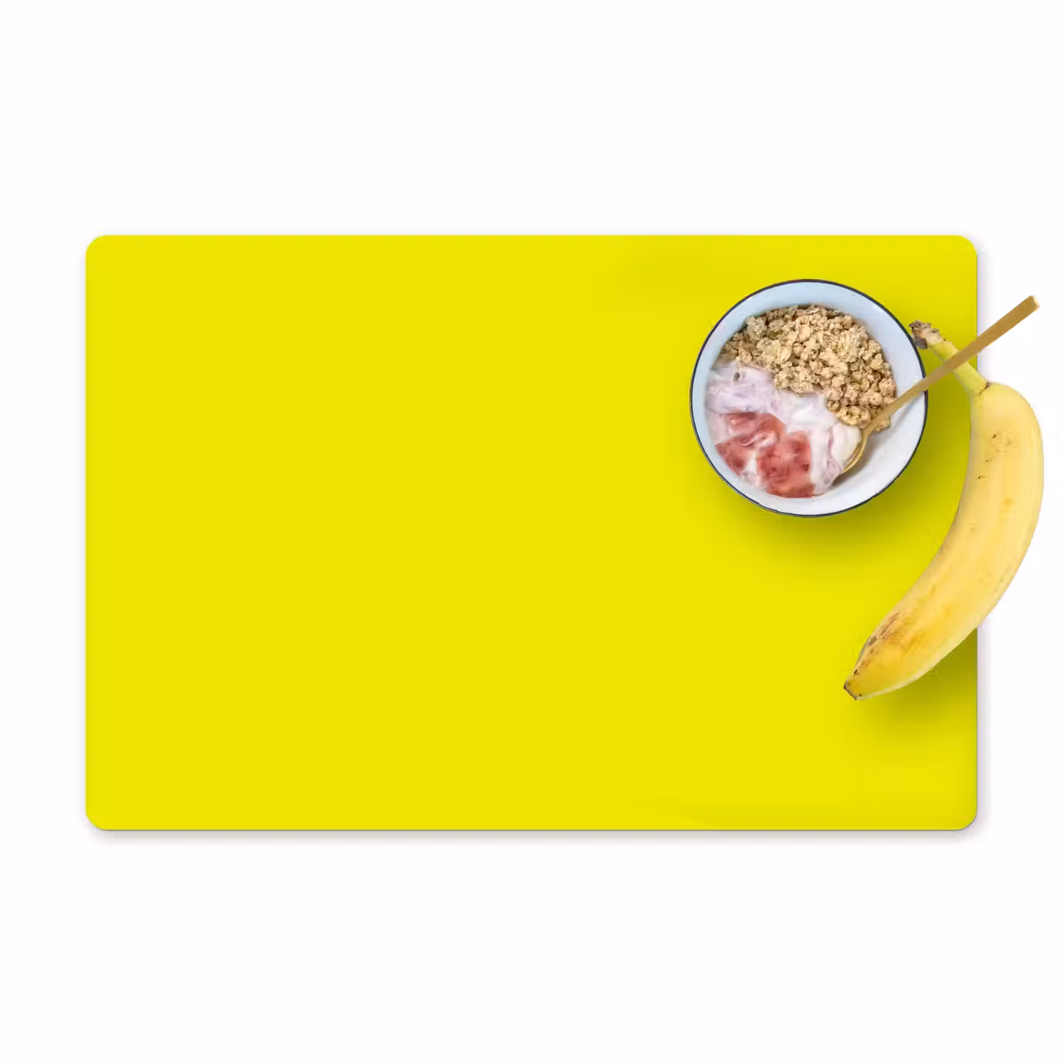 Bright - Canary - Geel Placemat vinyl groot 368 -zzzproduct_Kitchenyeah-website