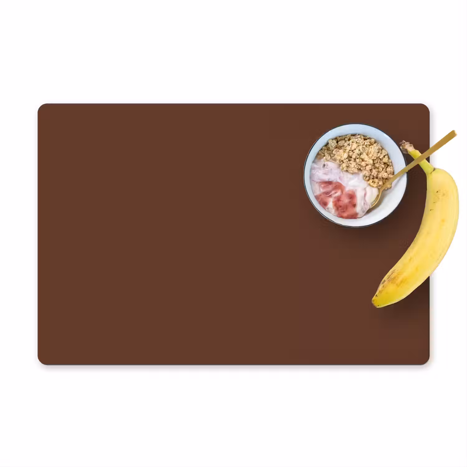 Deep - Clay - Brown - Bruin Placemat vinyl groot 368 -zzzproduct_Kitchenyeah-website