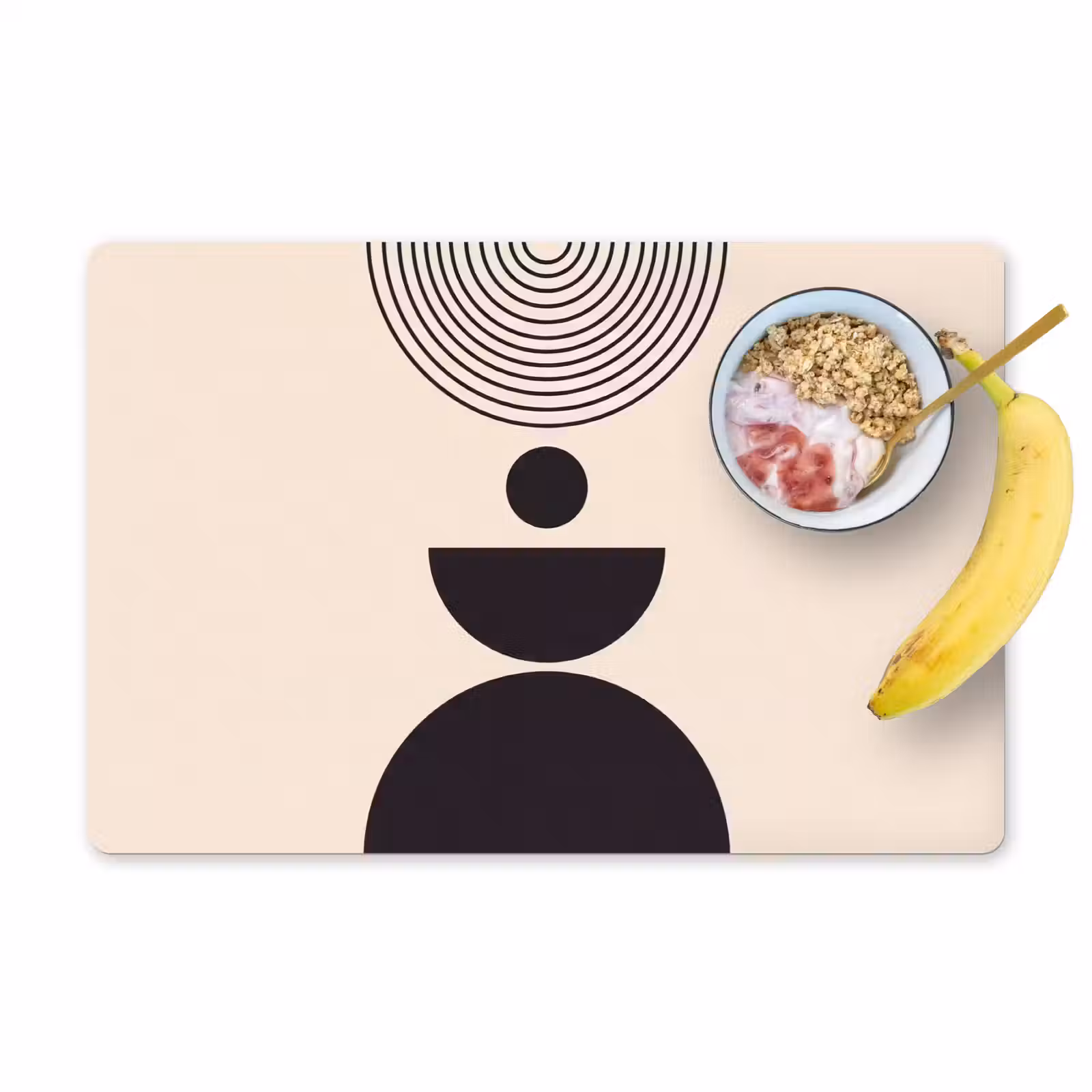 Placemat - 6 pieces - Geometric Balance - Art - Geometrische balans - Kunst Placemat vinyl groot