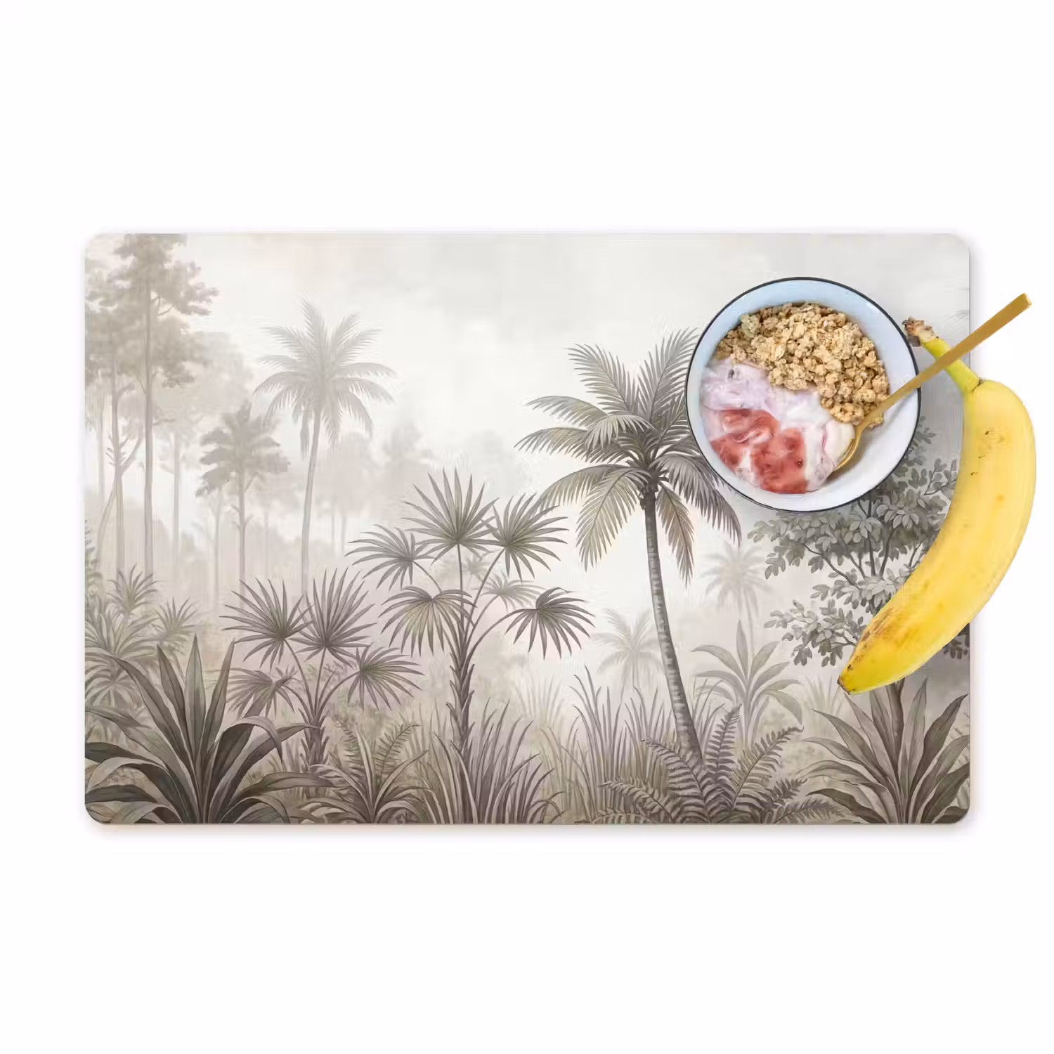 Jungle - Palmbomen - Natuur Placemat vinyl groot -zzzproduct_Kitchenyeah-website