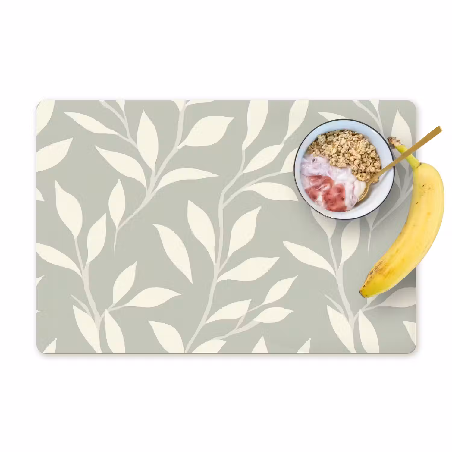 Minimalistisch - Patroon - Groen Placemat vinyl groot 368 -zzzproduct_Kitchenyeah-website