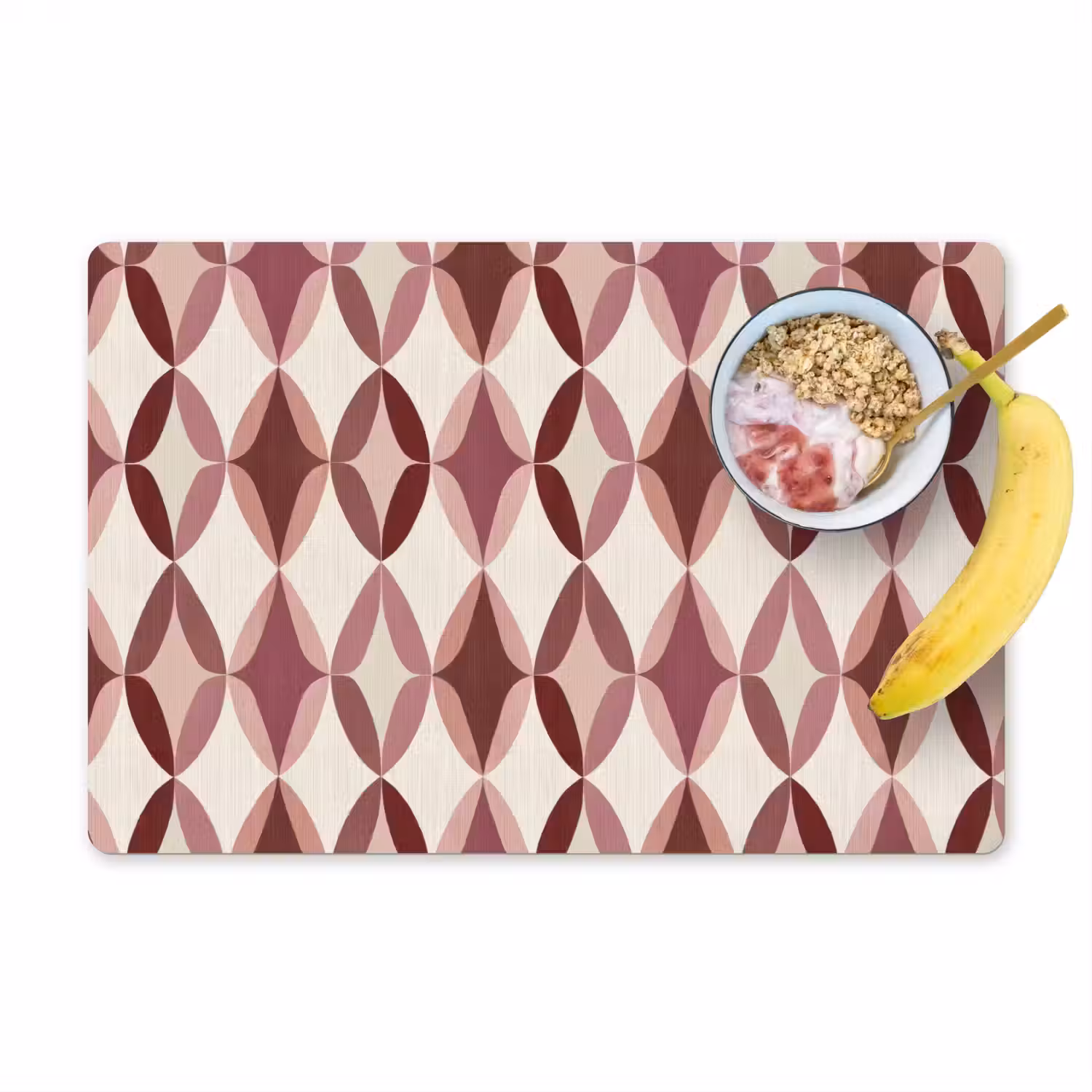Ovaal - Textuur - Roze Placemat vinyl groot 368 -zzzproduct_Kitchenyeah-website
