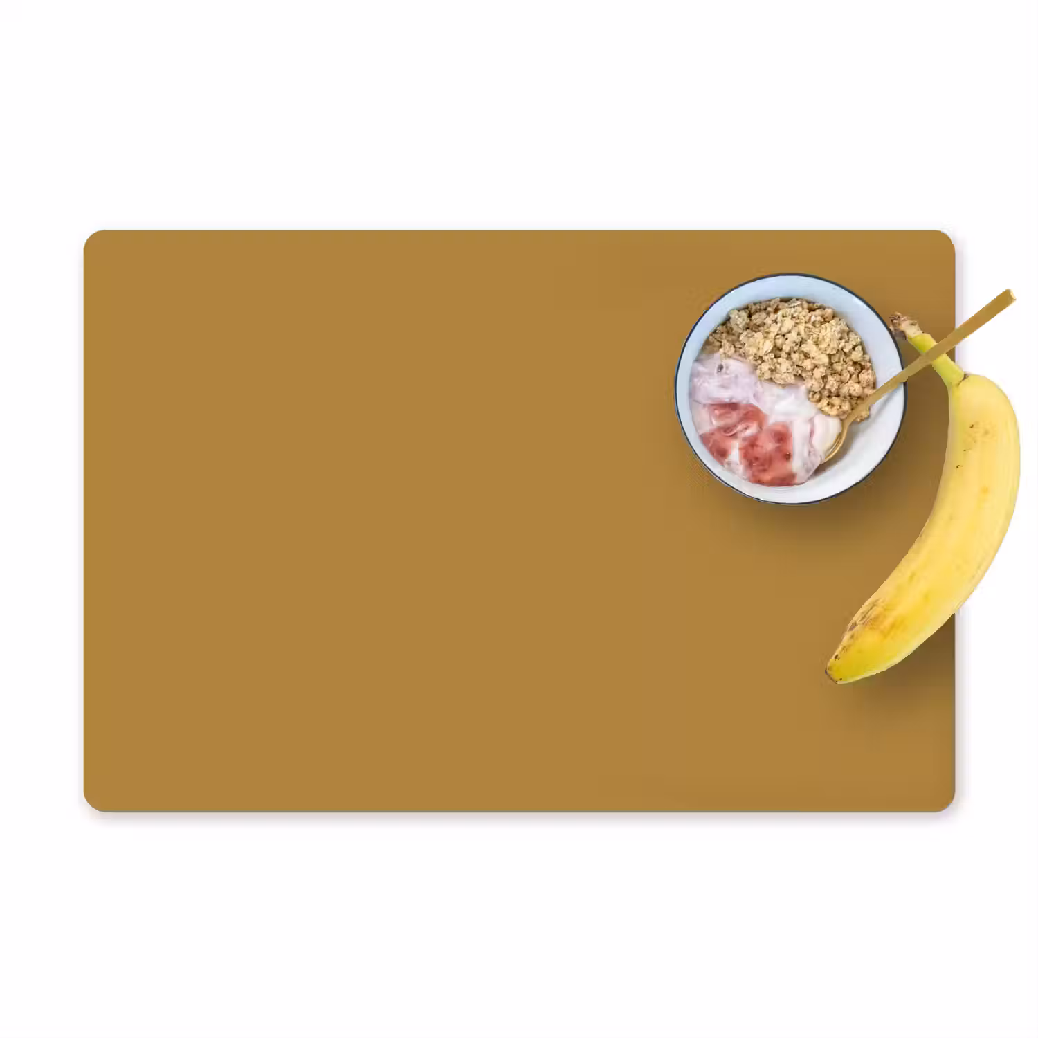 Rhythmic - Ochre - Geel Placemat vinyl groot 368 -zzzproduct_Kitchenyeah-website