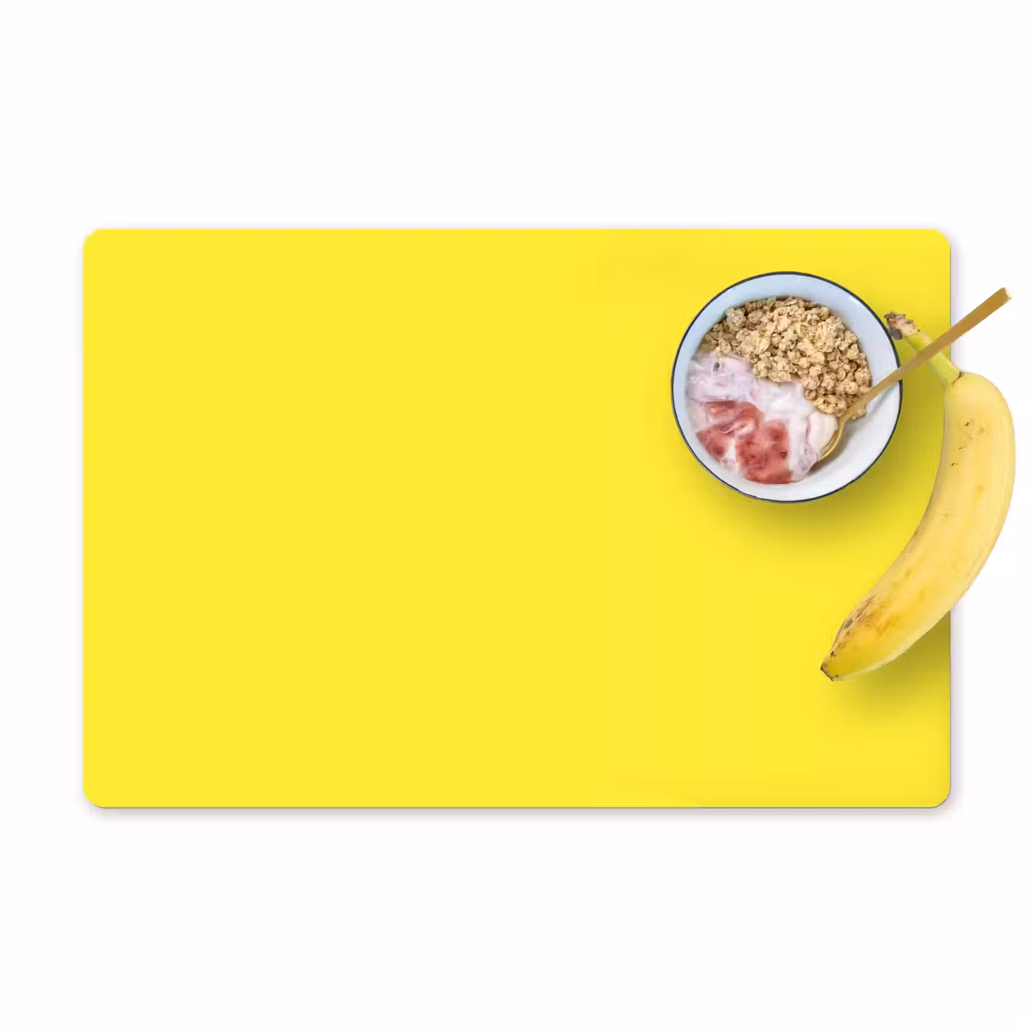 Soft - Custard - Geel Placemat vinyl groot 368 -zzzproduct_Kitchenyeah-website