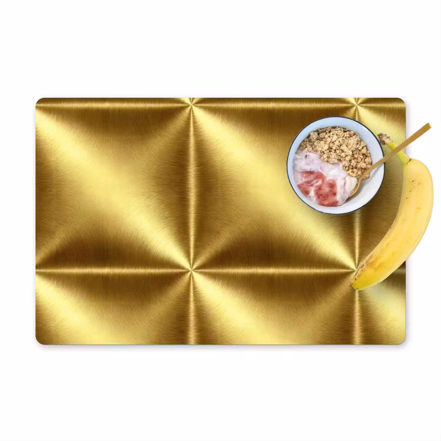 Textuur - Geborsteld Goud - Industrieel - Metallic Placemat vinyl groot 368 -zzzproduct_Kitchenyeah-website