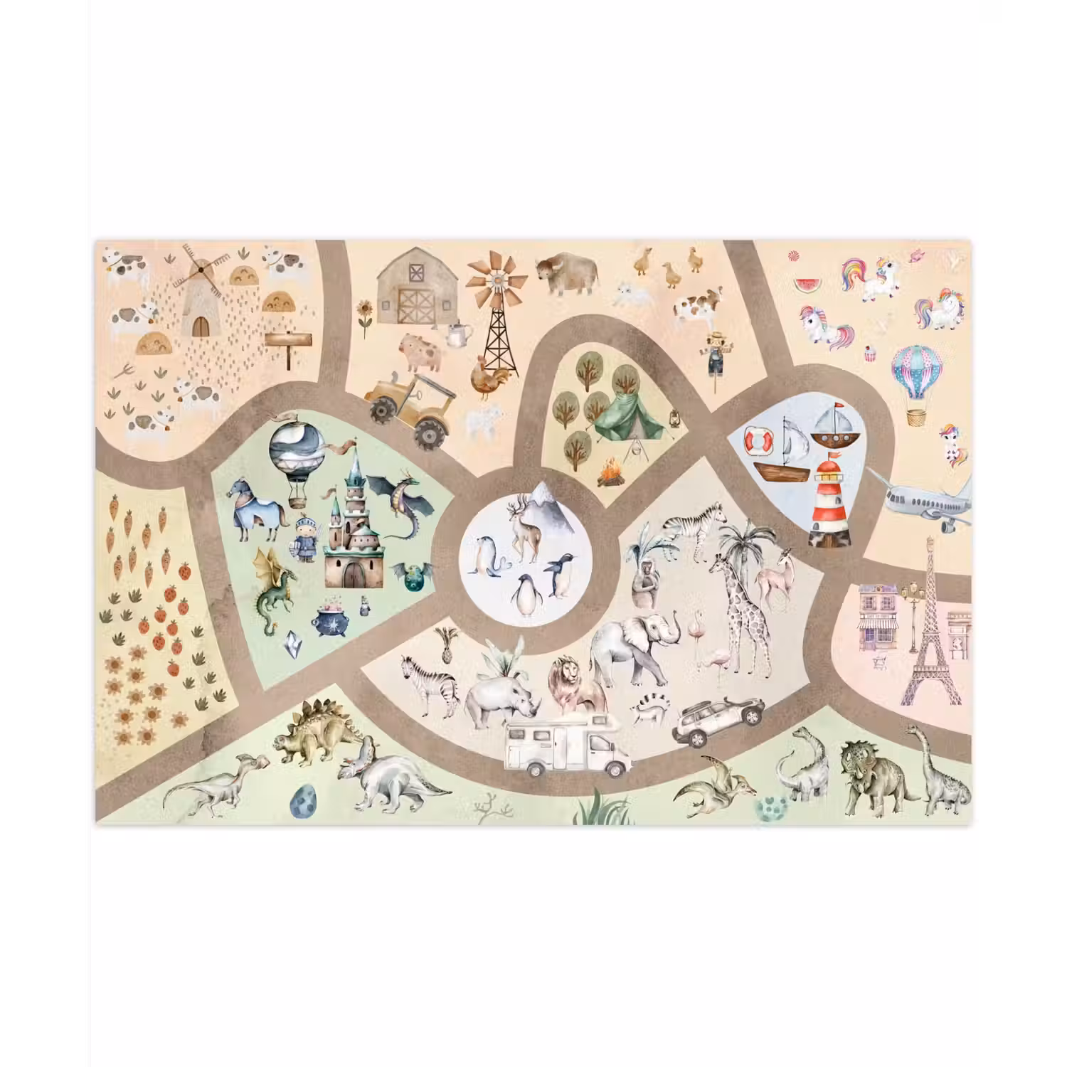 speelkleed-watercolor-1 Speelmat klein -3d