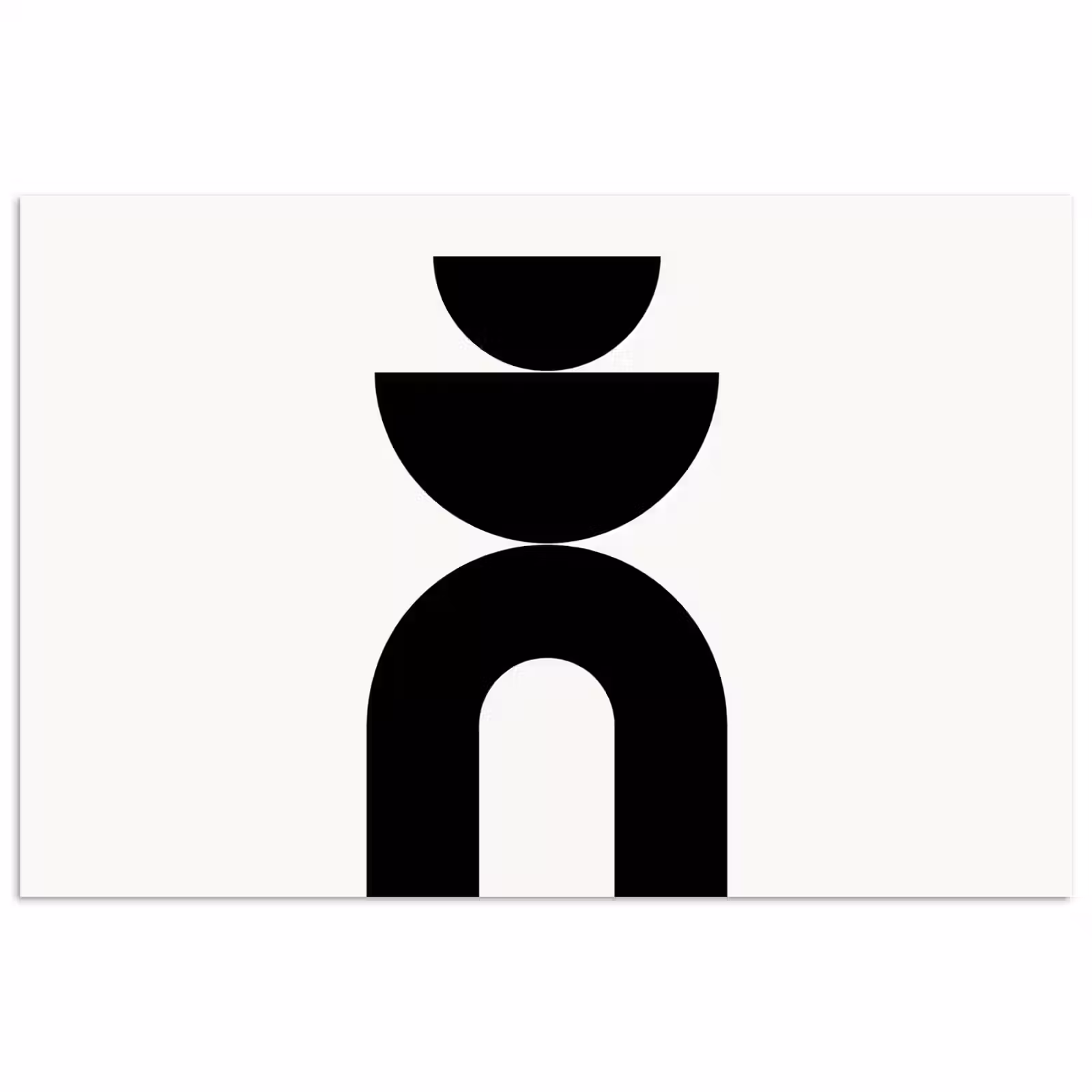 Poster - Minimalist - Art - White - Minimalistisch - Kunst - Wit poster papier klein