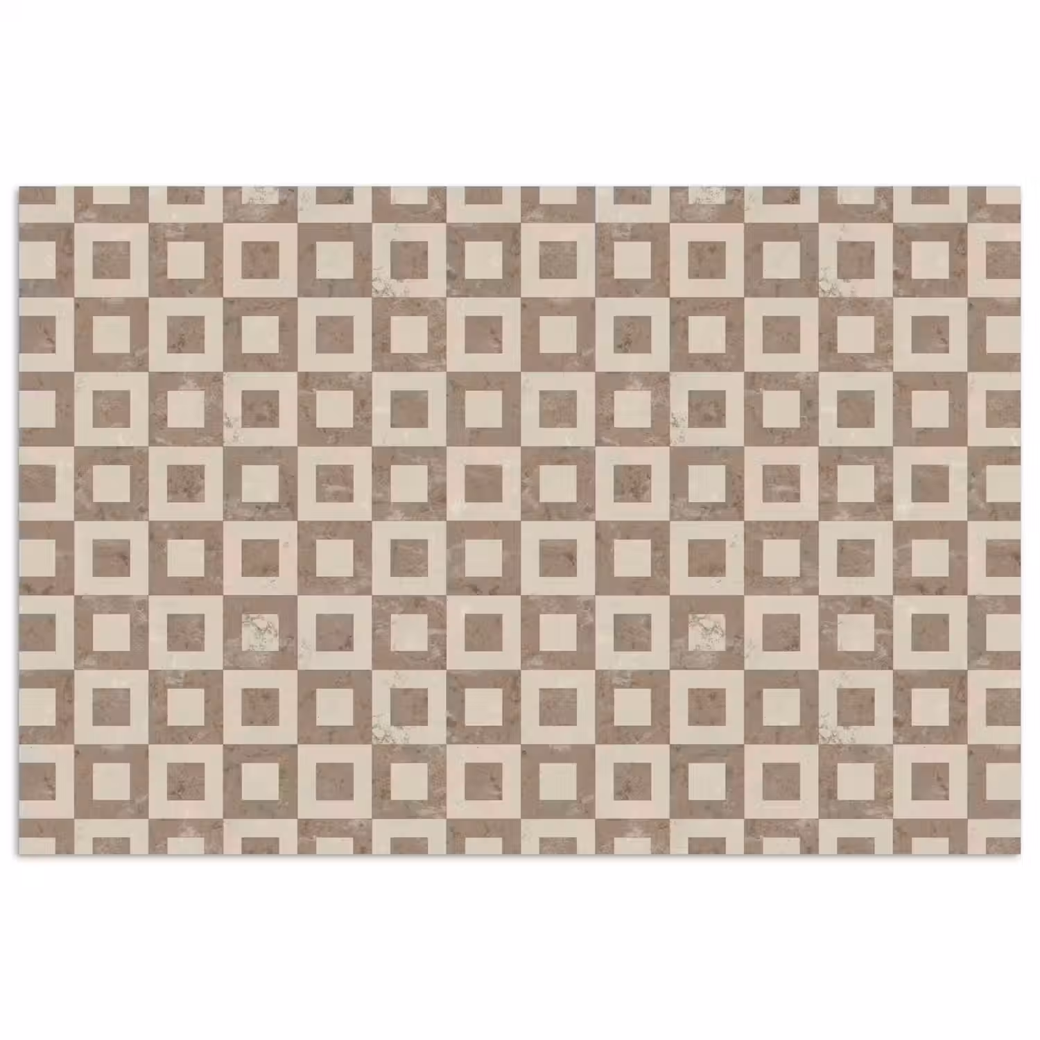Patroon - Marmer - Beige poster papier klein 62 -3d