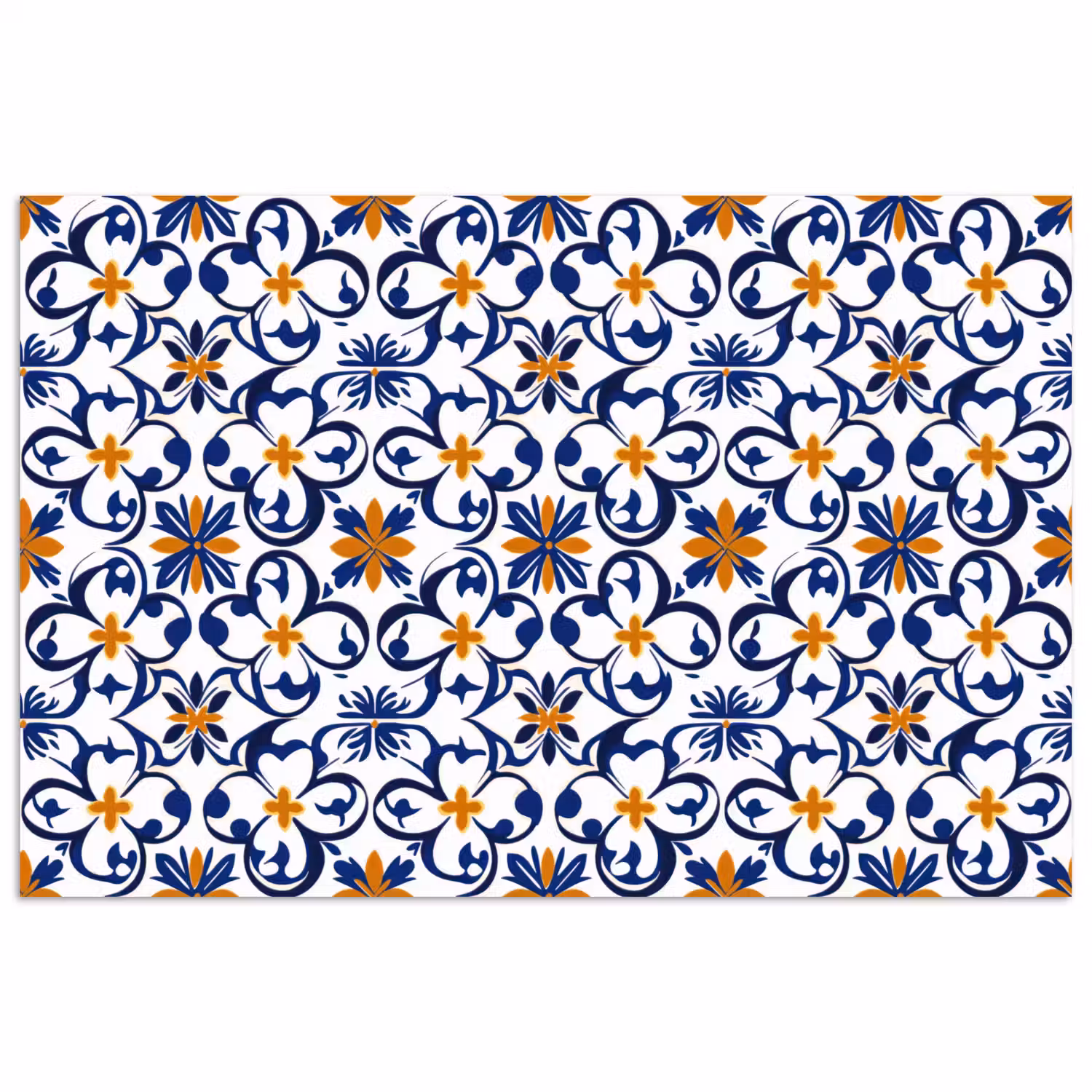 Patroon - Modern - Kleurrijk poster papier klein 62 -3d