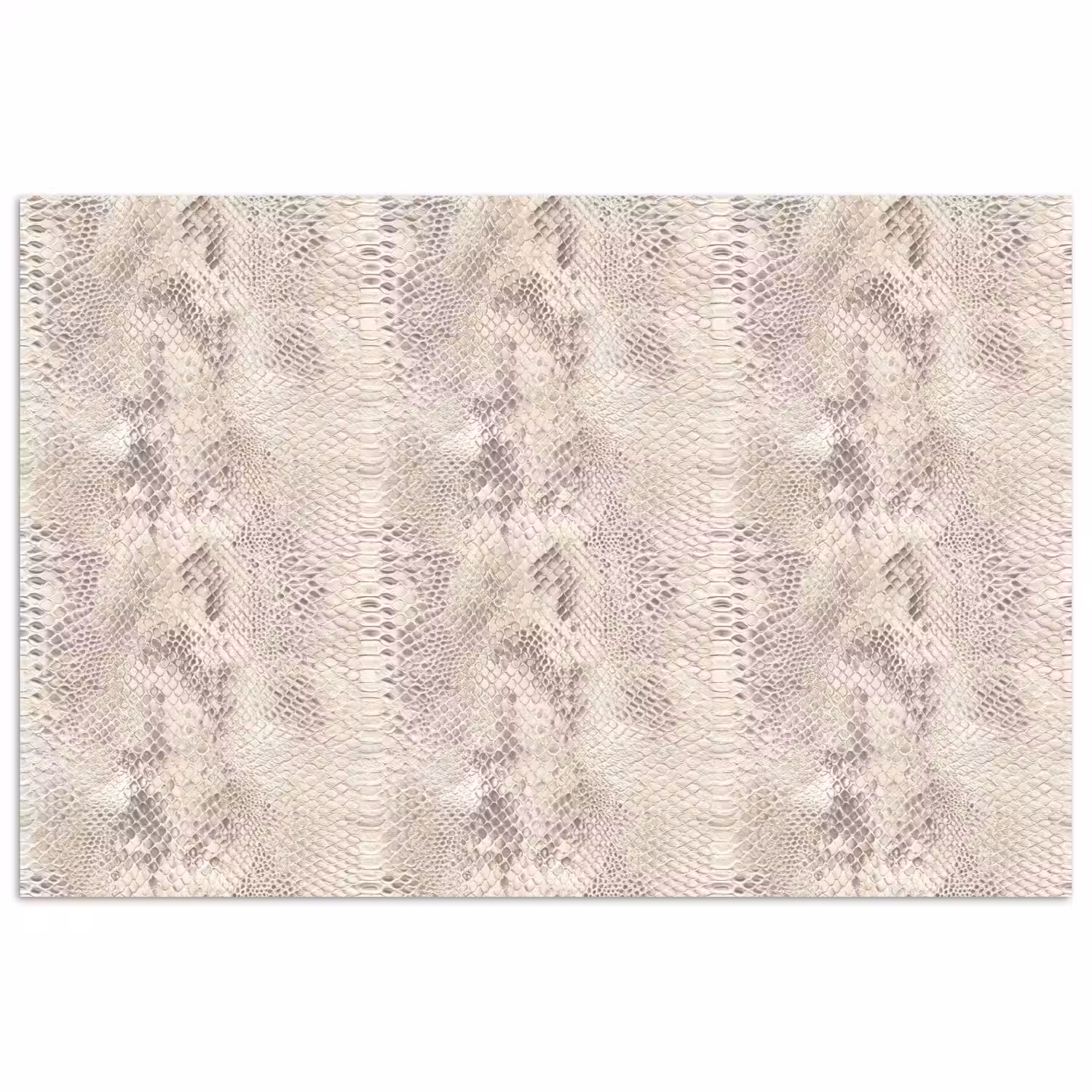 Slang - Patroon - Beige poster papier klein 62 -3d