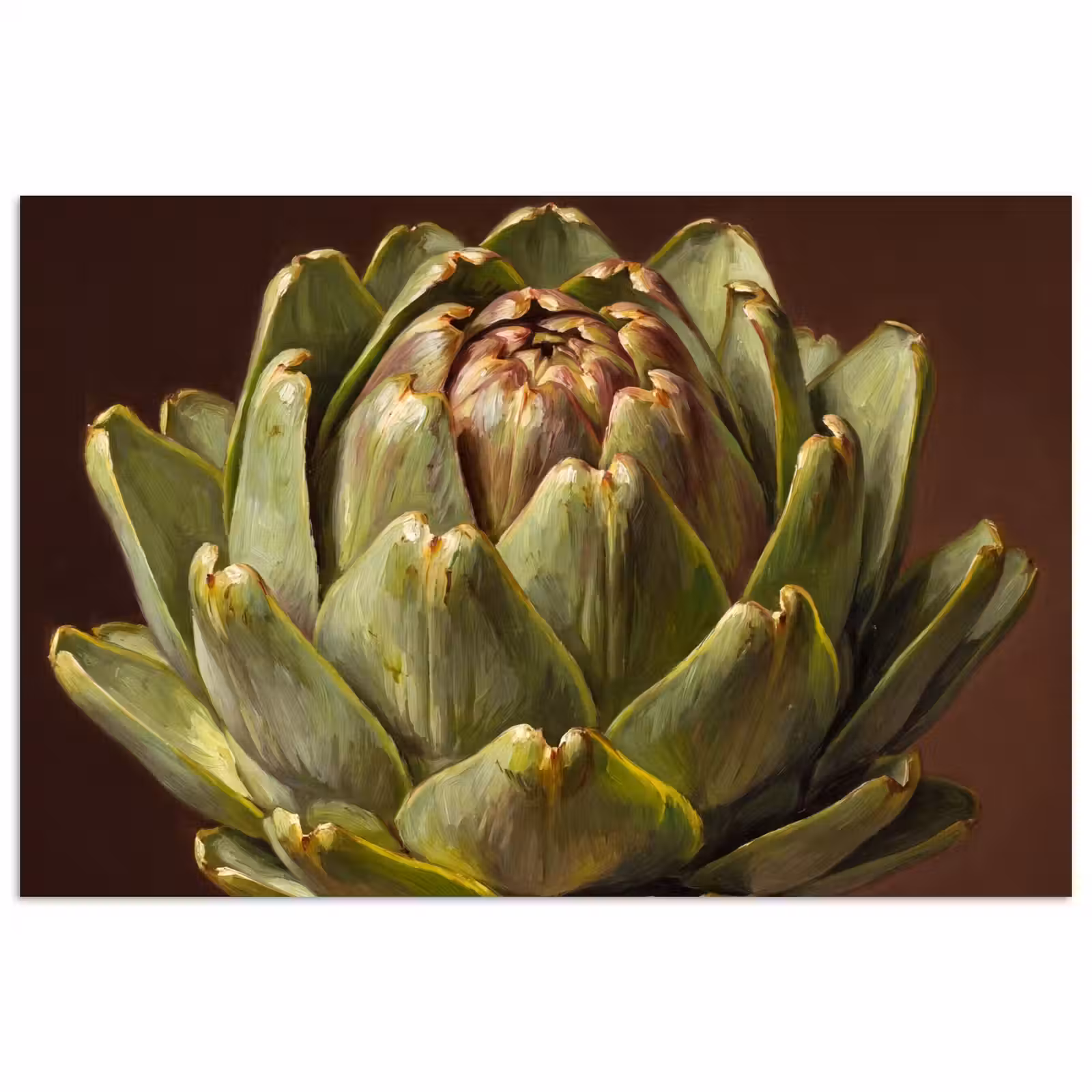 Poster - Vegetable - Artichoke - Green - Groente - Artisjok - Groen poster papier klein