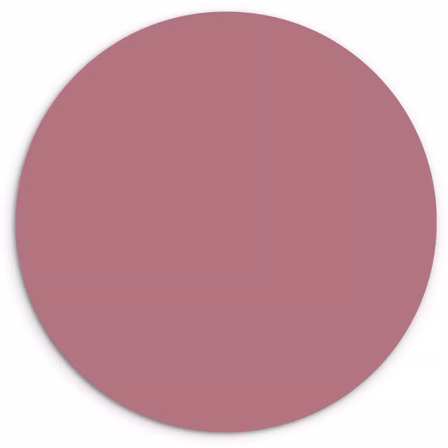 Antique - Mauve - Roze Wandcirkel kunststof plaat 5mm dik klein 188 -3d