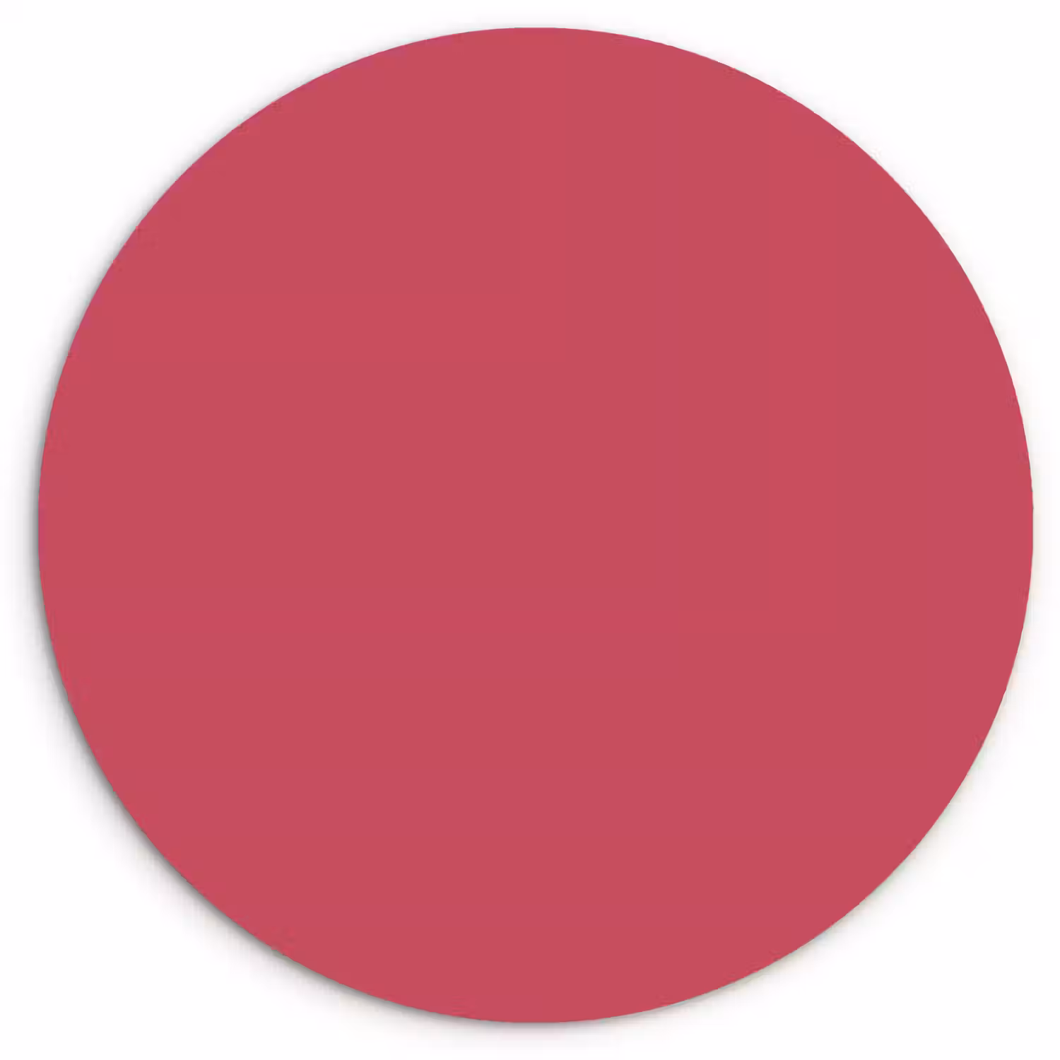Bold - Berry - Rood Wandcirkel kunststof plaat 5mm dik klein 188 -3d