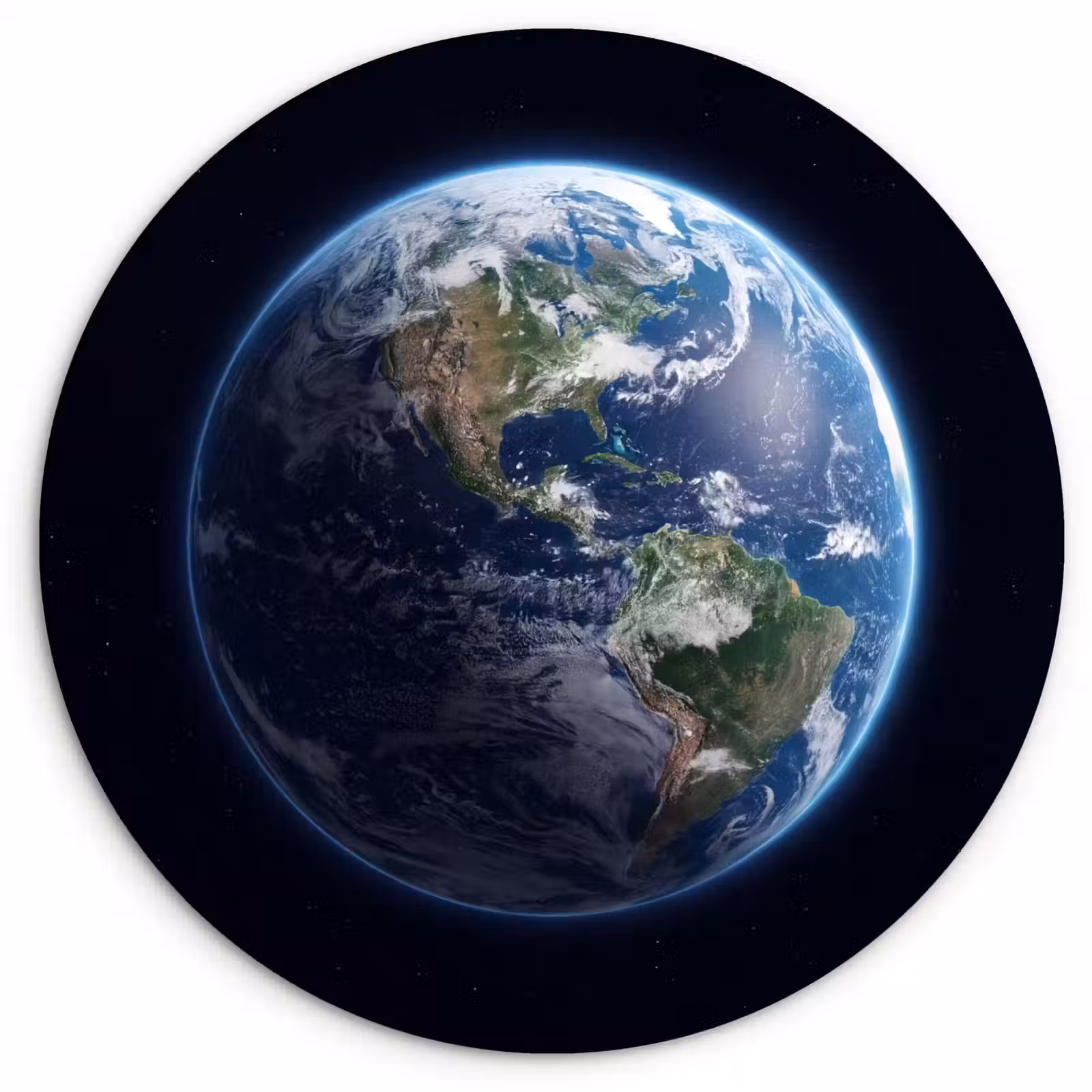 round wall art - Earth - Space - Cosmos - Aarde - Ruimte - Kosmos Wandcirkel kunststof plaat 5mm dik klein