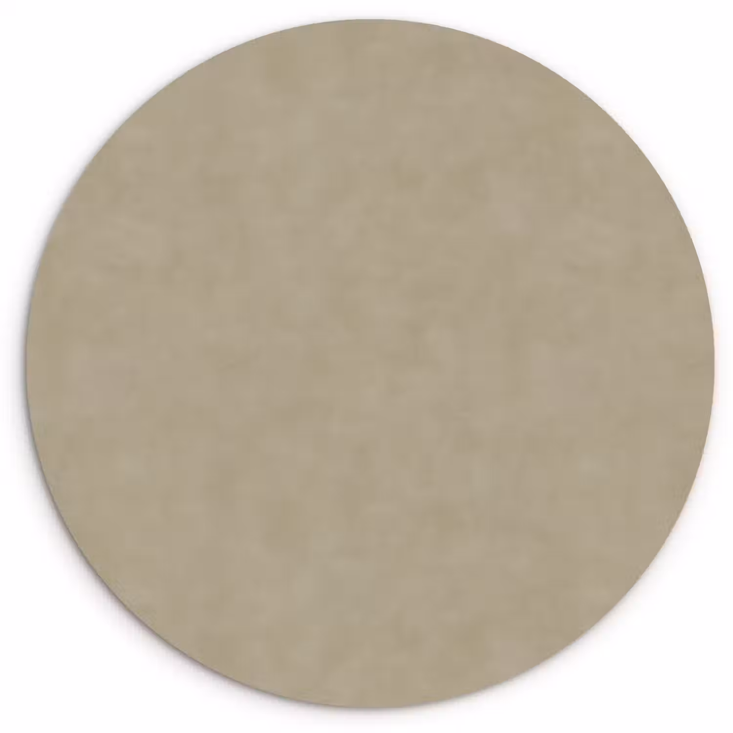 Taupekleur - Gewolkt textuur - Natuurlijk Wandcirkel kunststof plaat 5mm dik klein 188 -3d