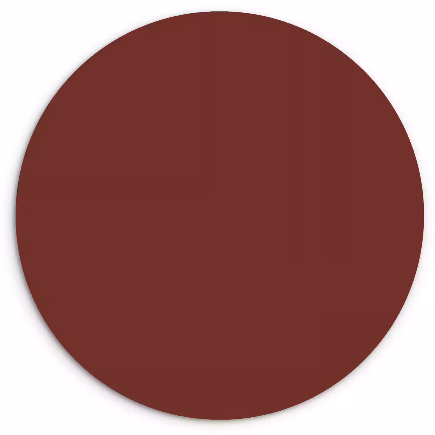 Valentine - Velvet - Rood Wandcirkel kunststof plaat 5mm dik klein 188 -3d