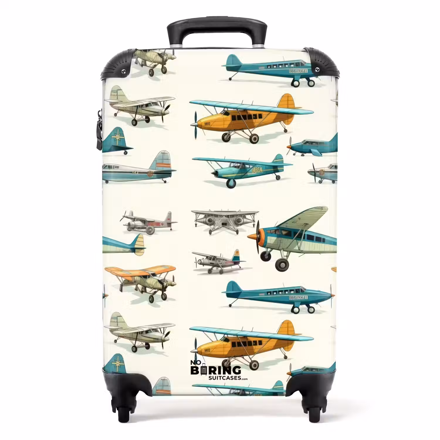 Vliegtuigsquadron NBS - Handbagage koffer - Unisex middel -productfoto_recht
