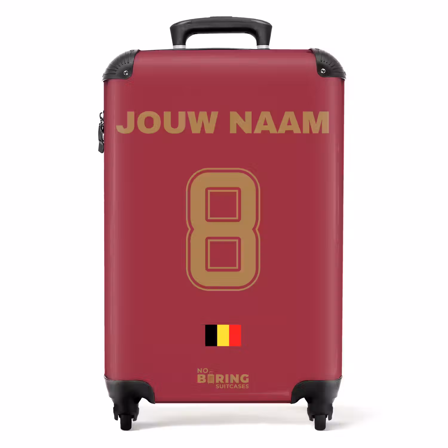 EK koffer 2024 - België Thuis tenue NBS - Handbagage koffer - Unisex middel -productfoto_recht