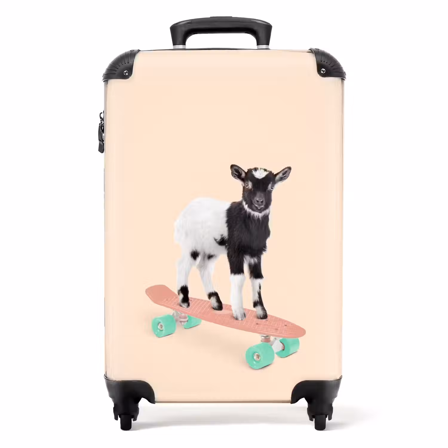 Boardende bok NBS - Handbagage koffer - Unisex middel -productfoto_recht