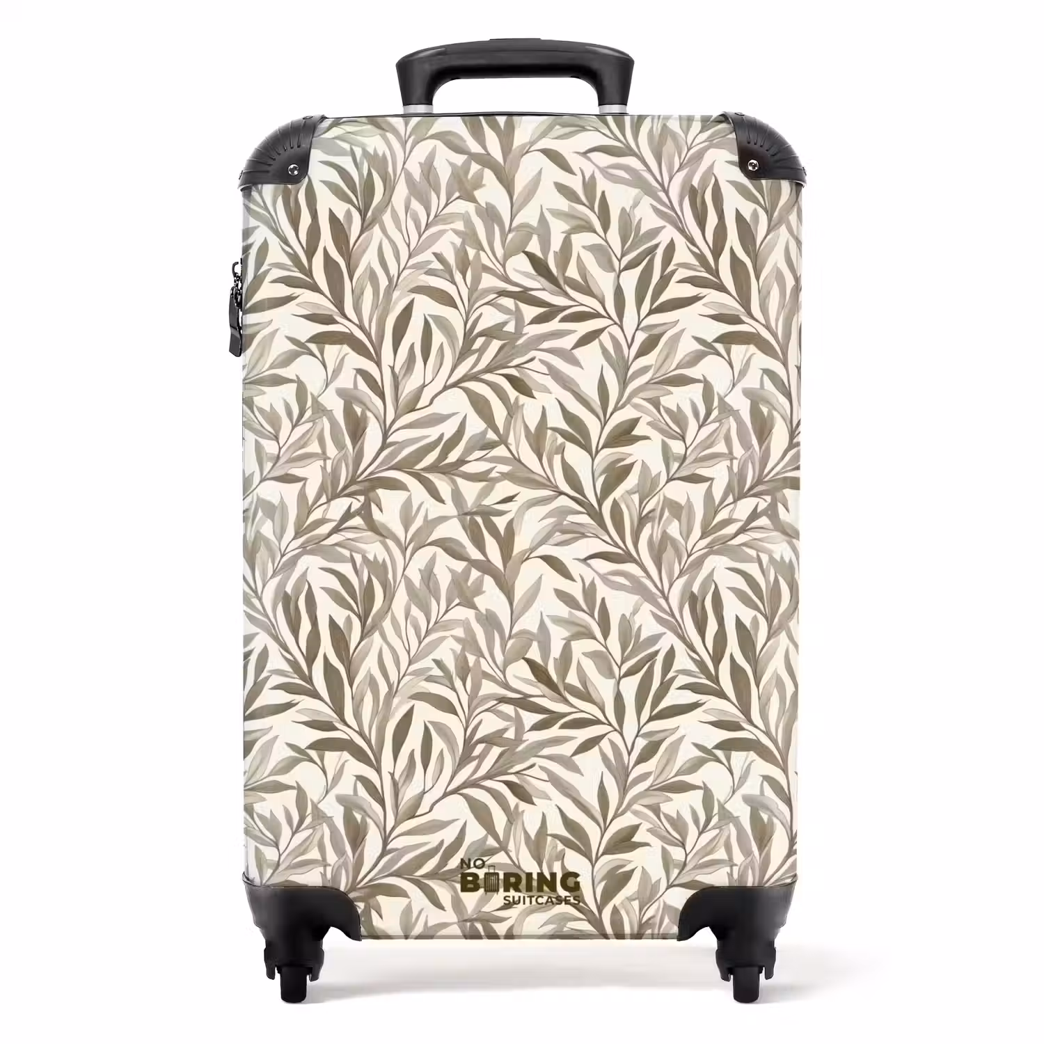 Takken - Botanisch - Taupe NBS - Handbagage koffer - Volwassenen Unisex middel -productfoto_recht