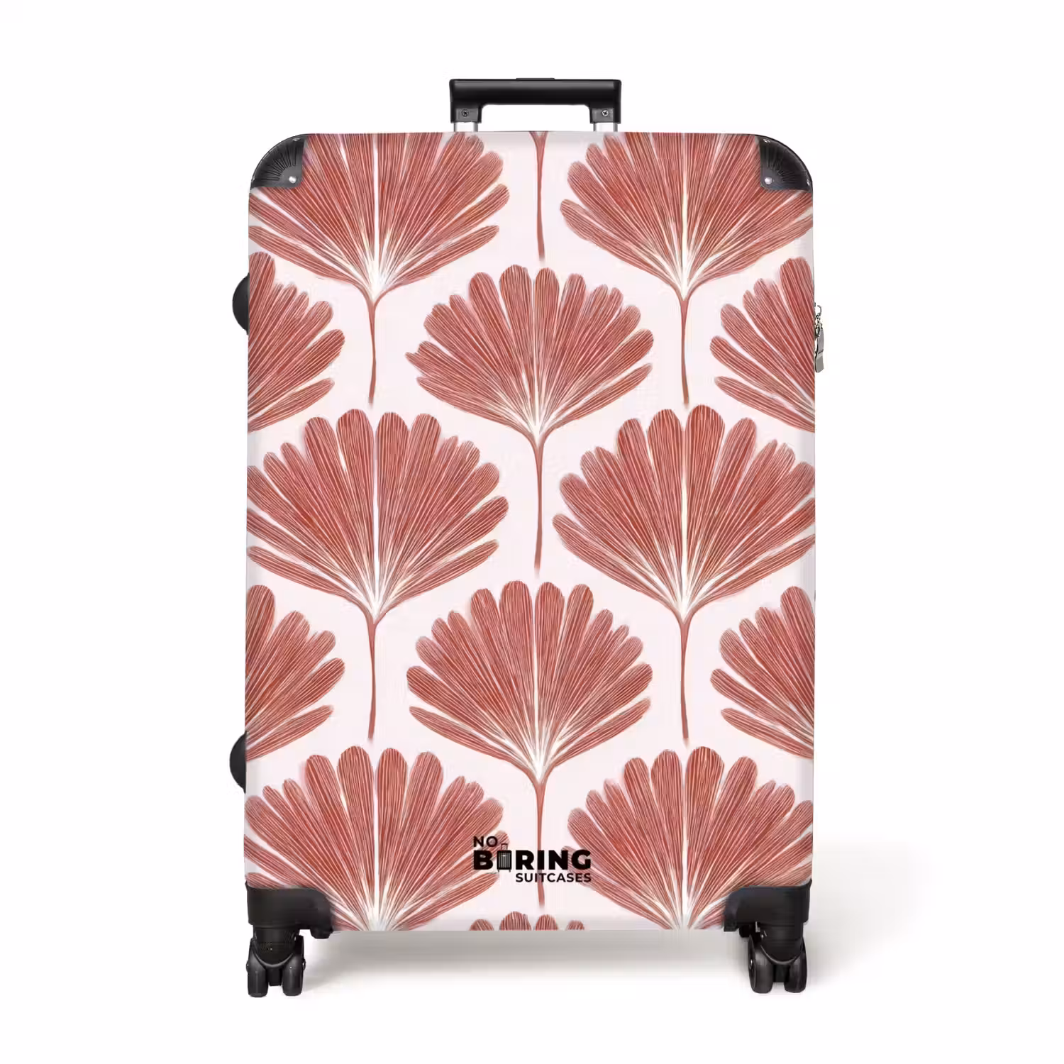 Waaier - Motief - Terra NBS - Handbagage koffer - Volwassenen Unisex middel -productfoto_recht
