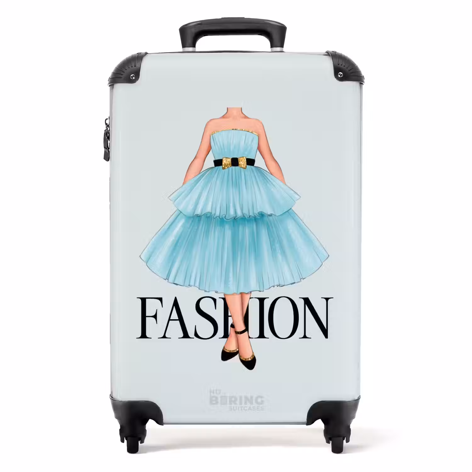 18 NBS - Handbagage koffer - Unisex middel -productfoto_recht