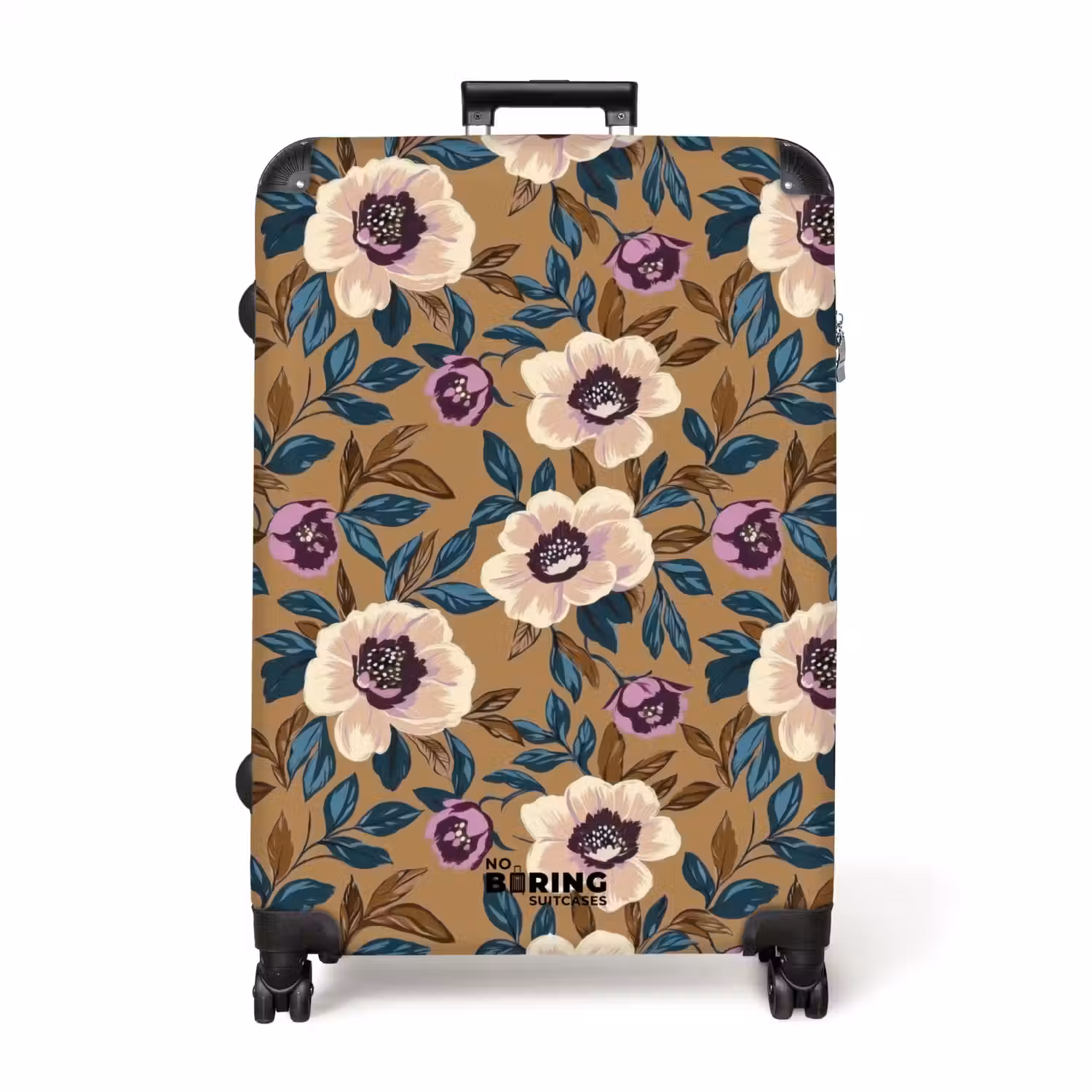Floraal - Stilleven - Kleurrijk NBS - Large koffer - Volwassenen Unisex groot -3d